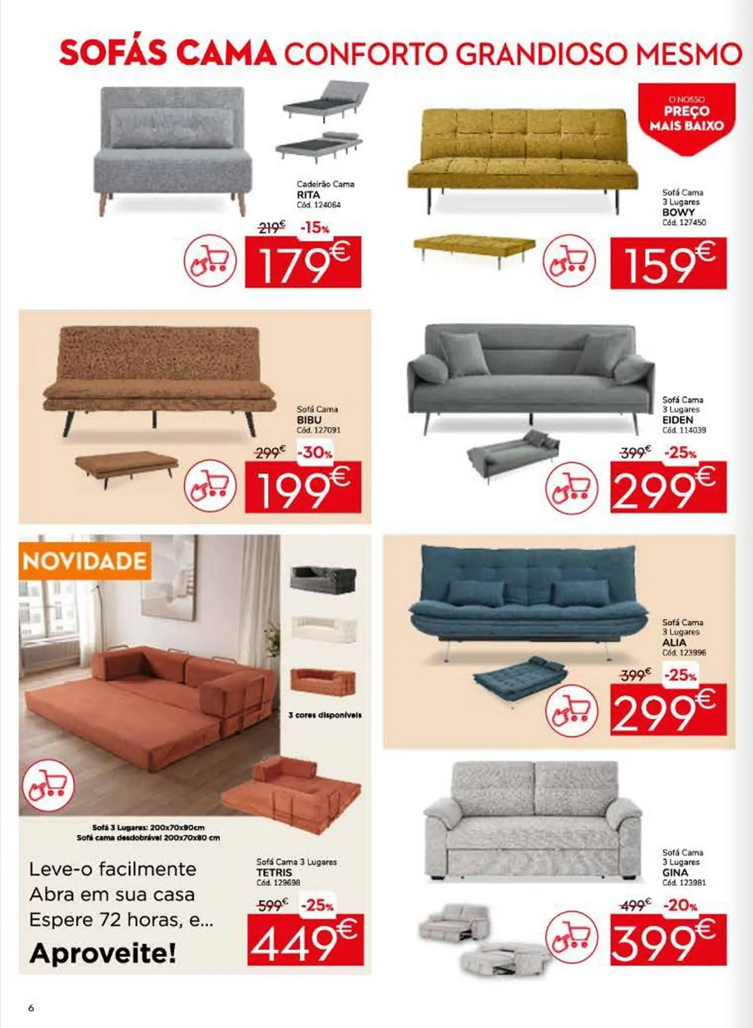 Folheto Folheto Conforama de 2 de março até 25 de março 2026 - Pagina 6
