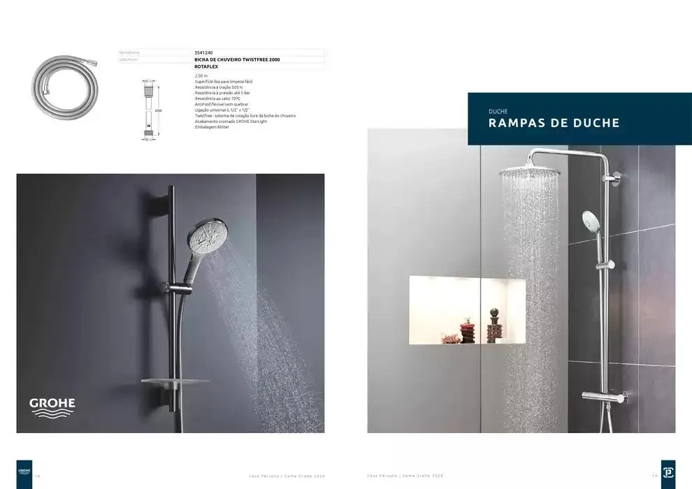 Folheto Catalogo gama grohe 2024 b 1 digital de 14 de novembro até 31 de dezembro 2024 - Pagina 10