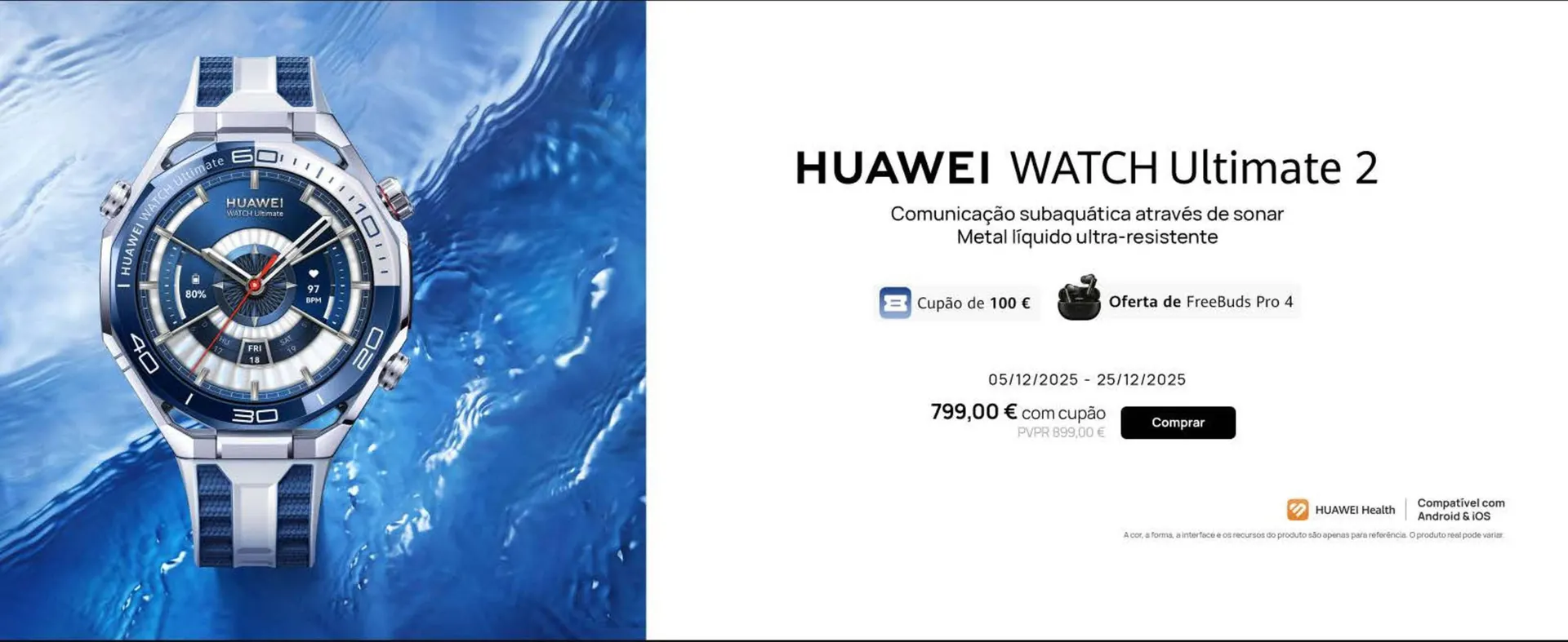 Folheto Folheto Huawei de 10 de dezembro até 25 de dezembro 2025 - Pagina 5