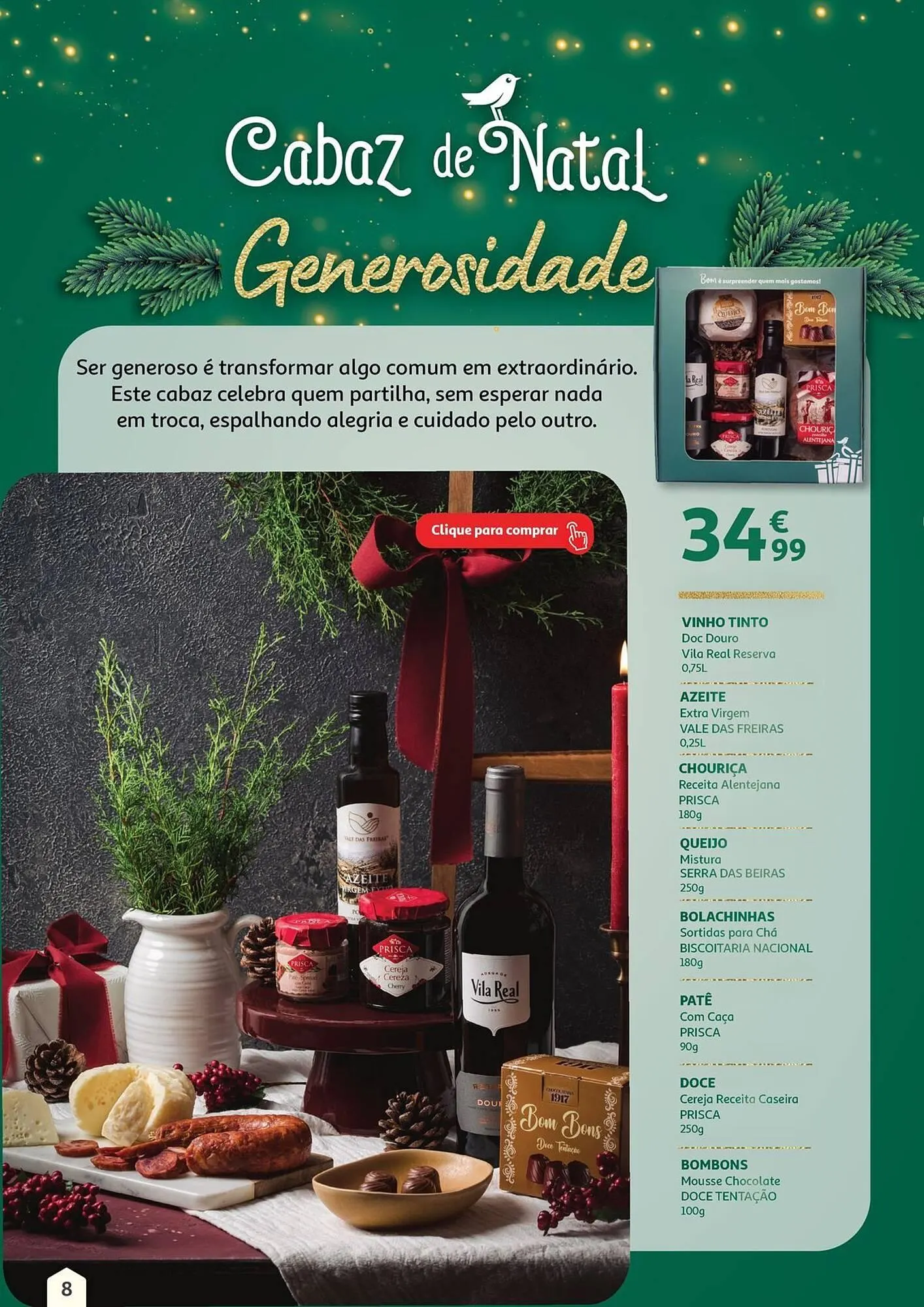 Folheto Folheto Auchan de 1 de novembro até 31 de dezembro 2025 - Pagina 8