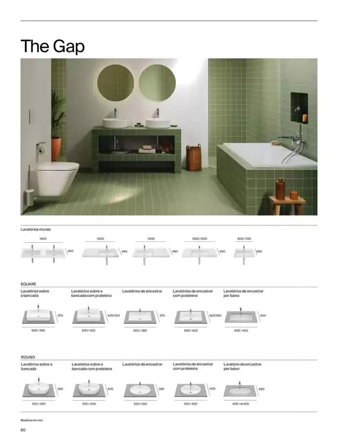 Folheto SOLUÇÕES DE BANHO  de 6 de janeiro até 31 de dezembro 2025 - Pagina 62