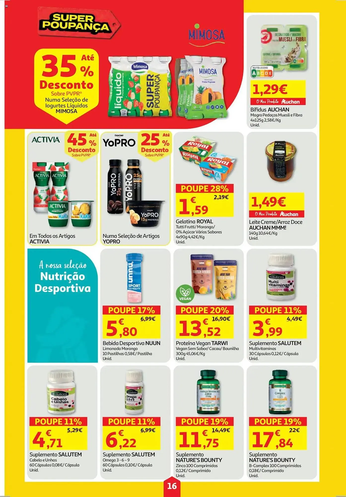 Folheto Folheto Auchan de 2 de outubro até 9 de outubro 2025 - Pagina 16