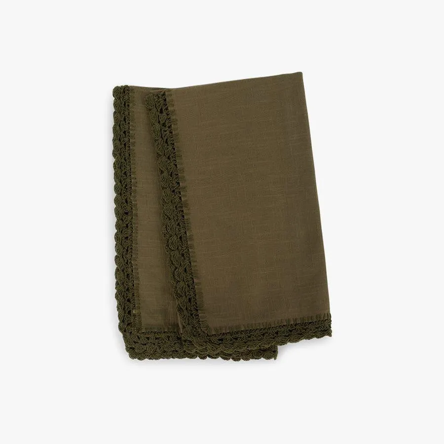 Guardanapo verde (conj. 2) BARCELONETA