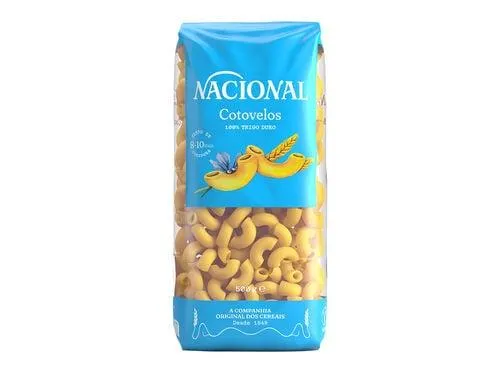 massa nacional cotovelos 500g