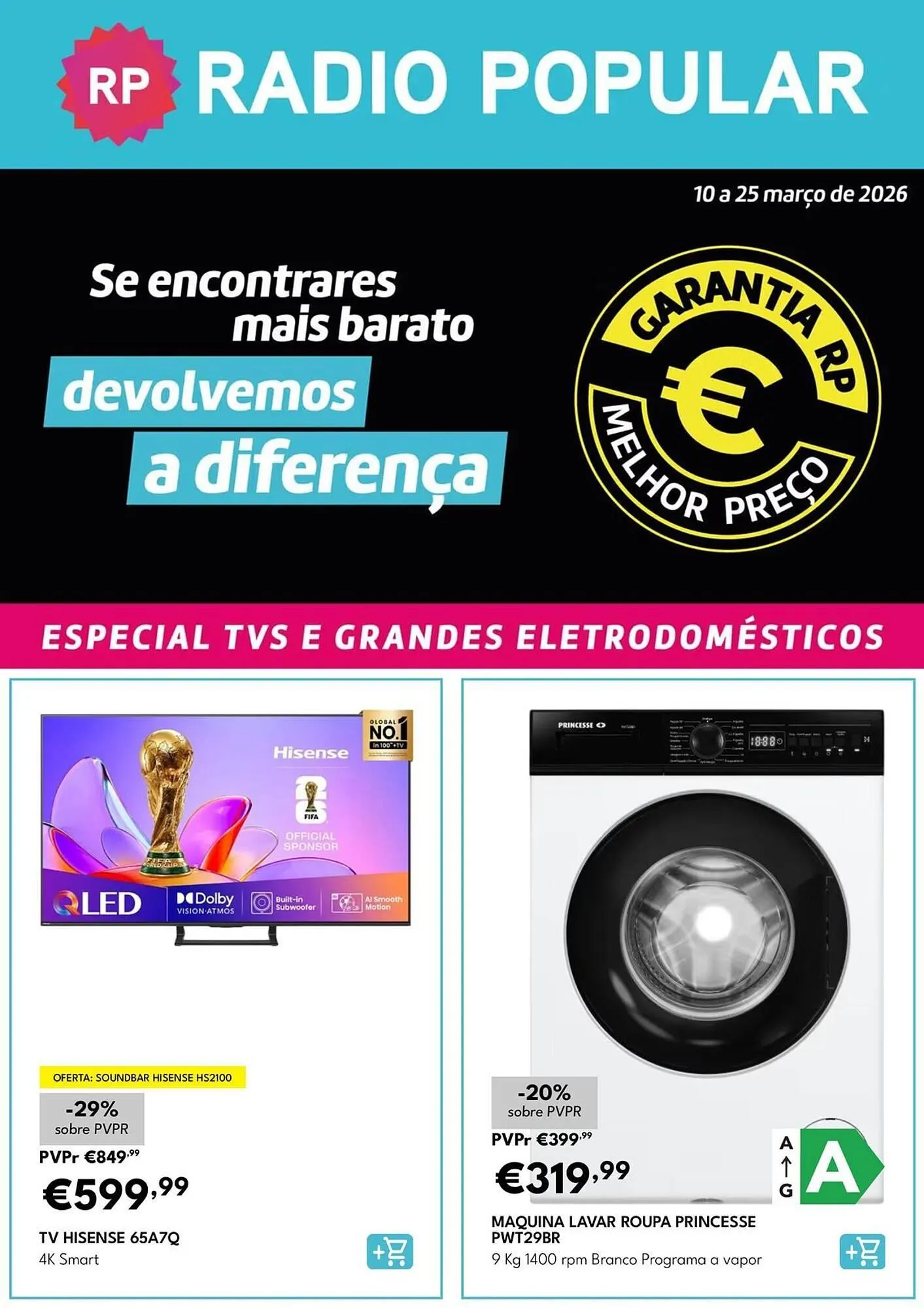 Folheto Radio Popular - 1