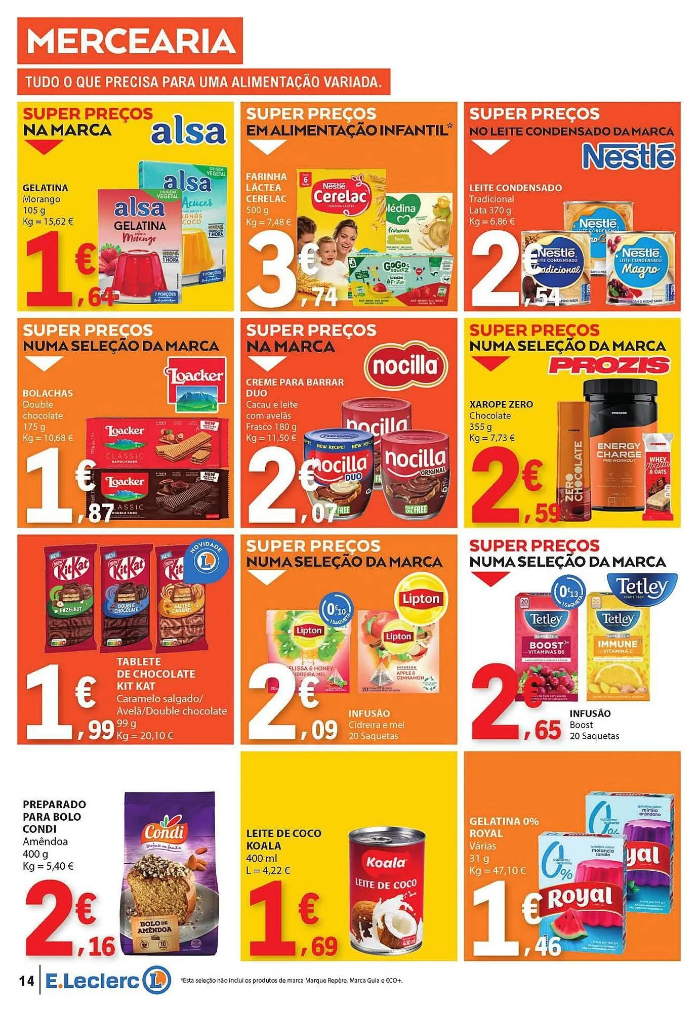 Folheto Folheto E.Leclerc de 5 de junho até 11 de junho 2025 - Pagina 14