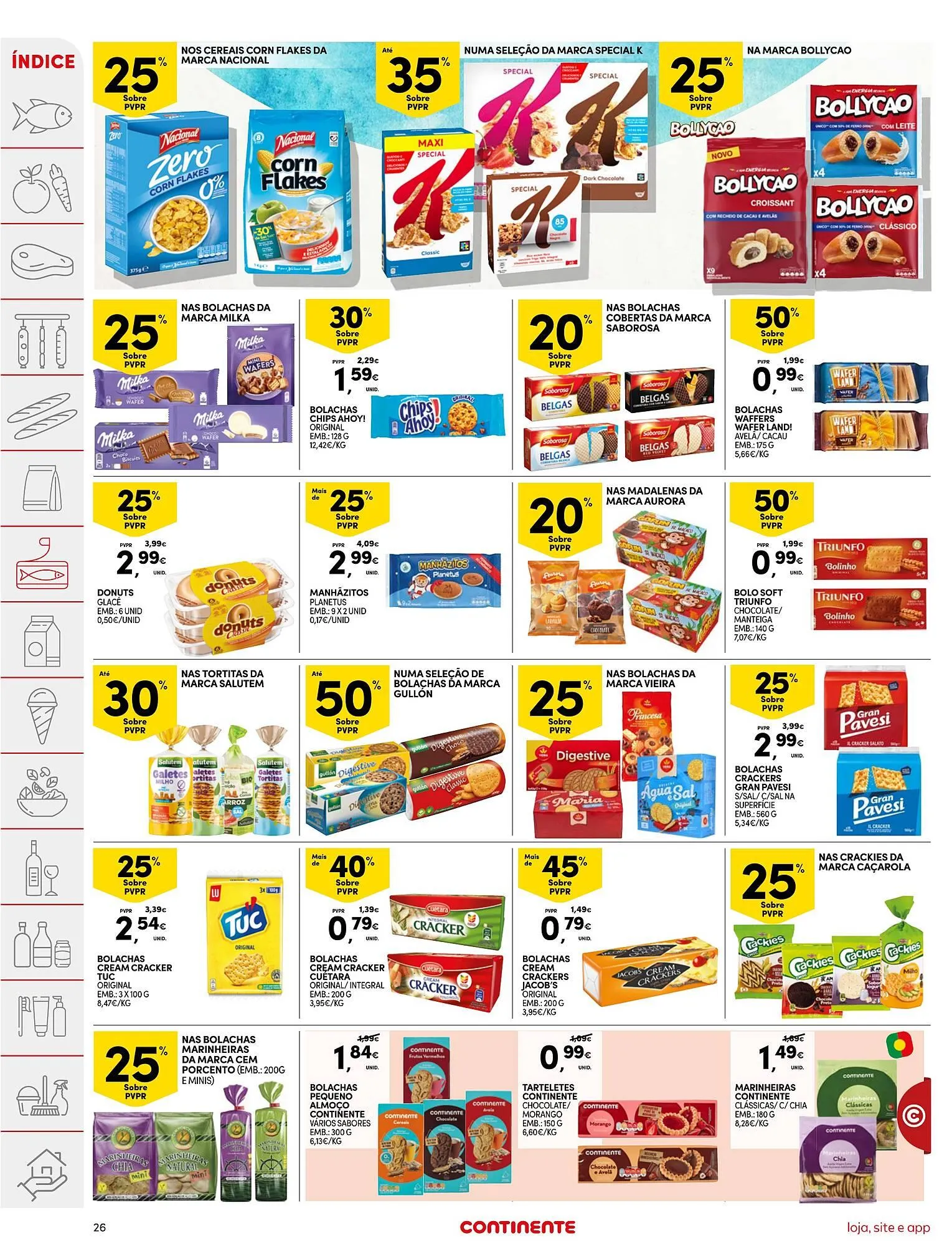 Folheto Folheto Continente de 1 de julho até 7 de julho 2025 - Pagina 26