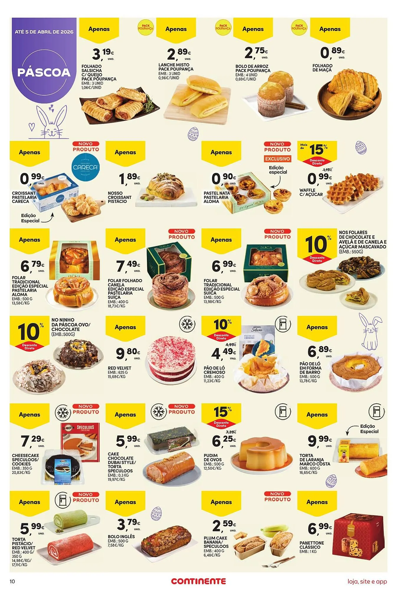 Folheto Folheto Continente Bom dia de 31 de março até 6 de abril 2026 - Pagina 10