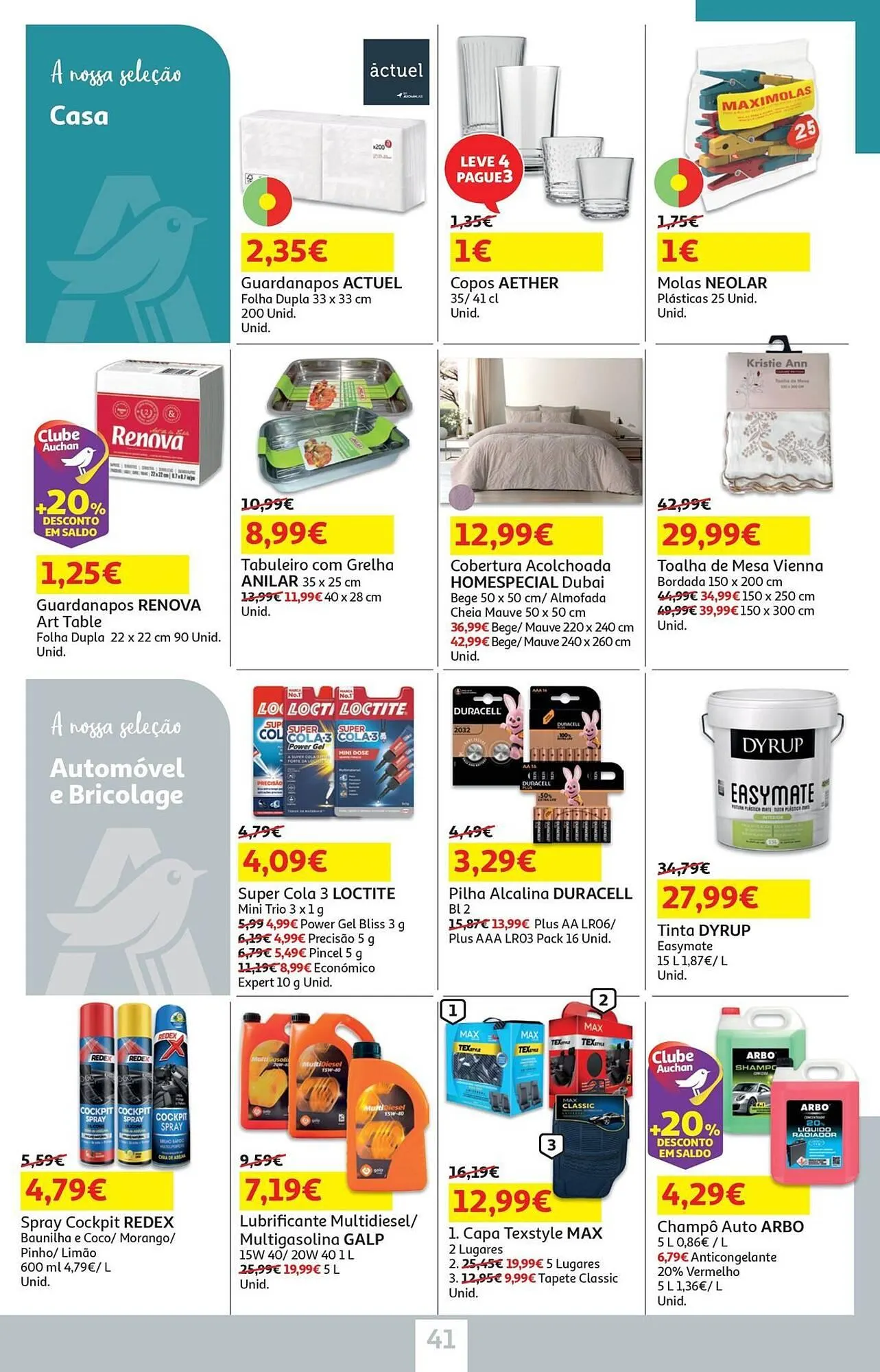 Folheto Folheto Auchan de 27 de março até 10 de abril 2025 - Pagina 41