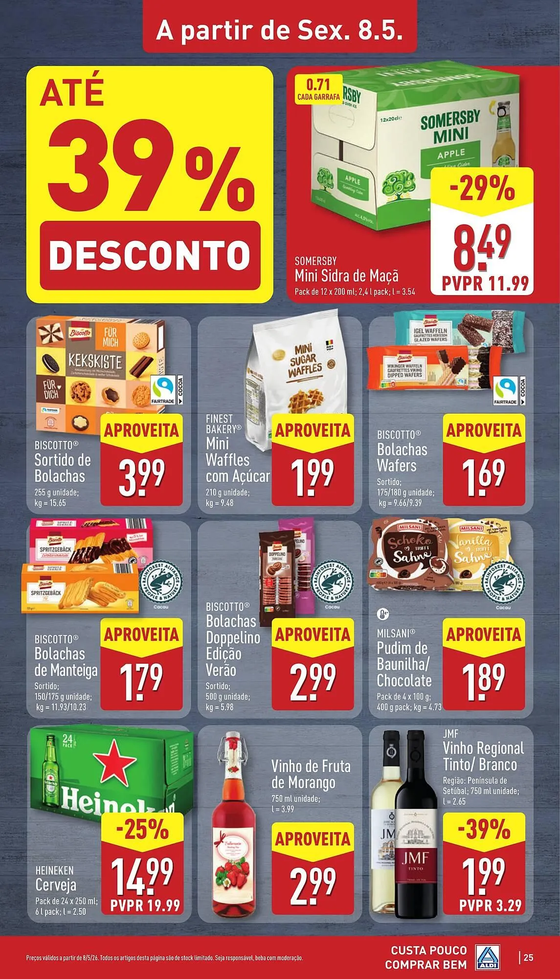 Folheto Folheto ALDI de 4 de maio até 10 de maio 2026 - Pagina 25