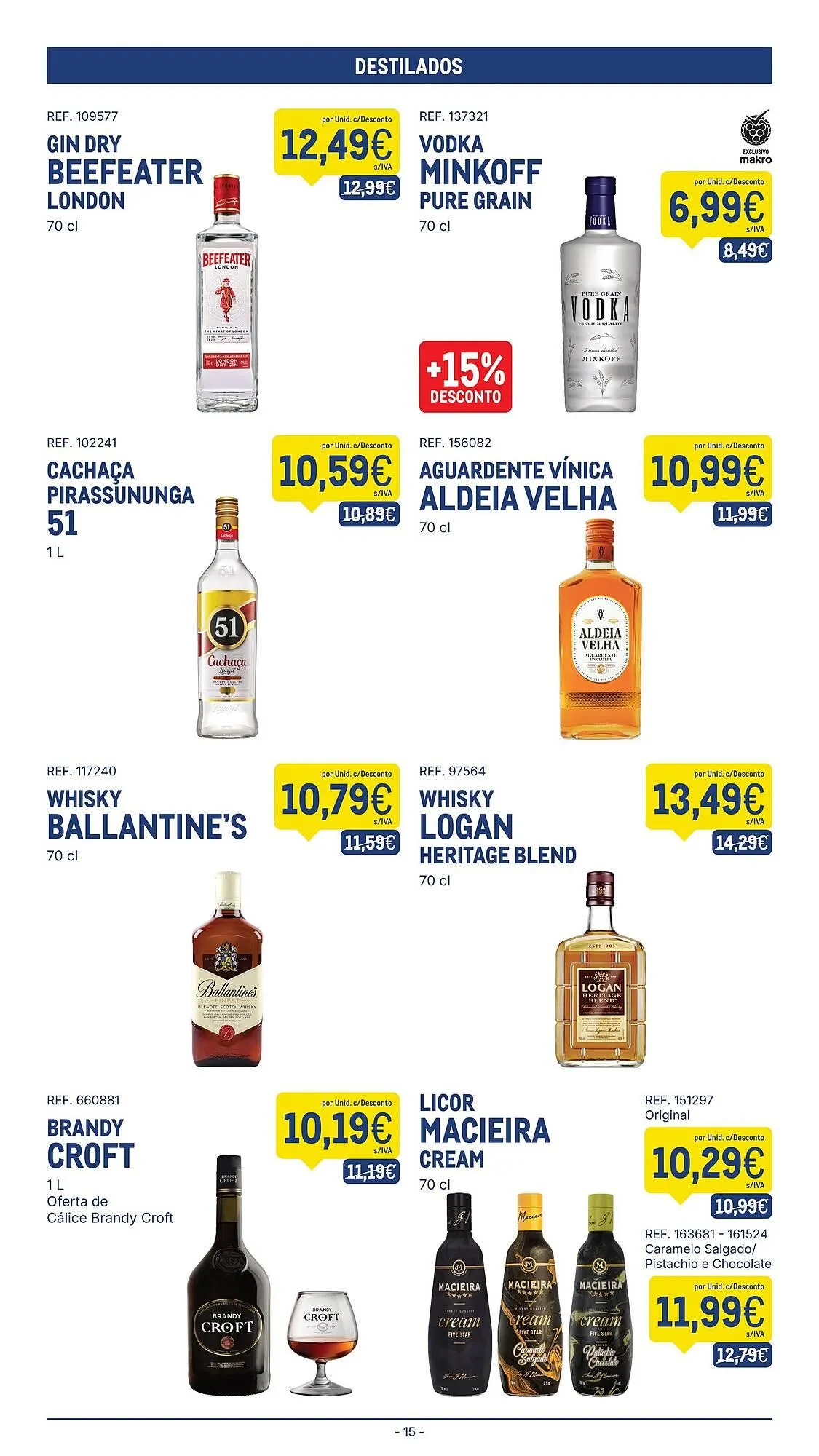 Folheto Catálogo Makro de 24 de março até 30 de março 2026 - Pagina 15