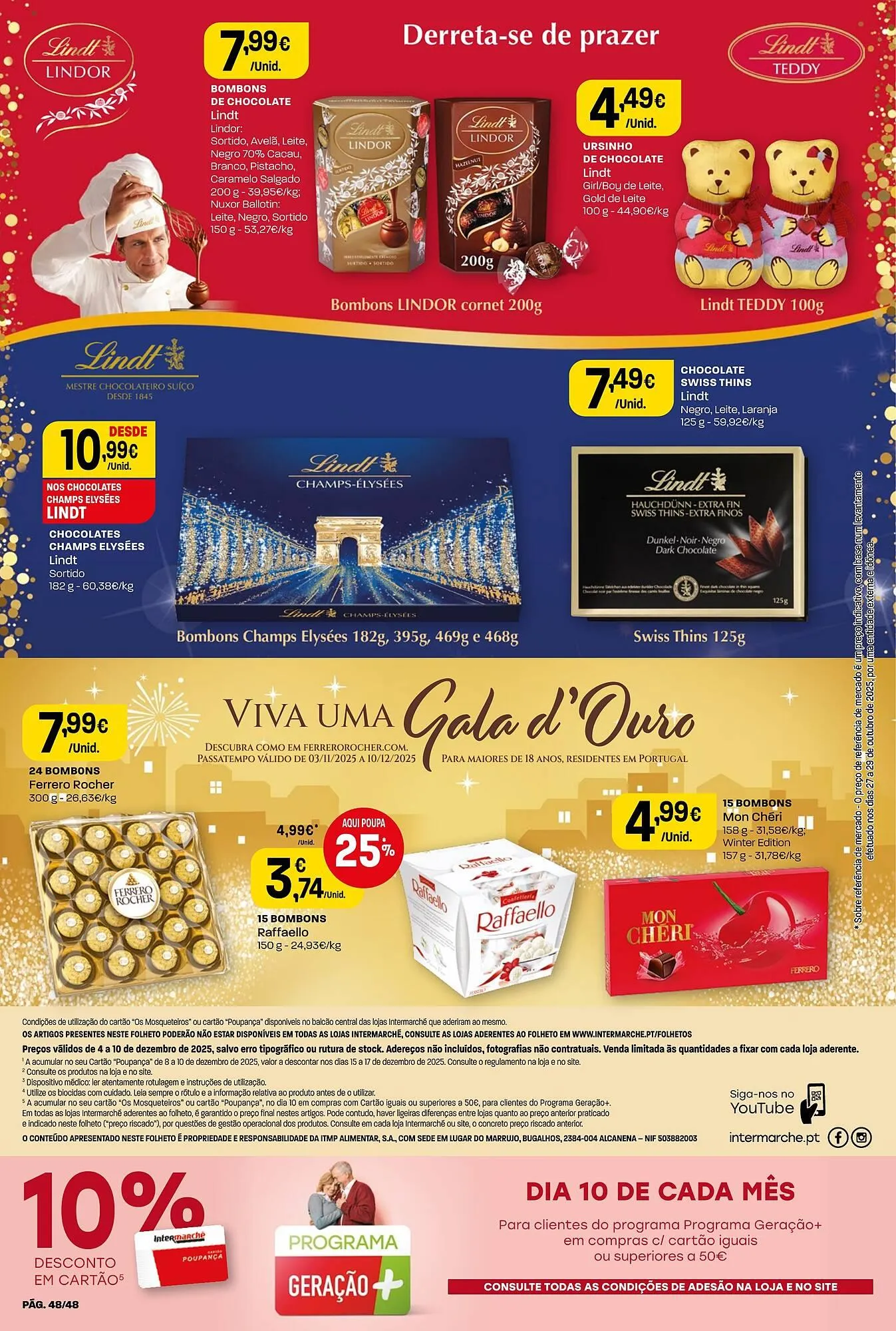 Folheto Folheto Intermarché de 4 de dezembro até 10 de dezembro 2025 - Pagina 48