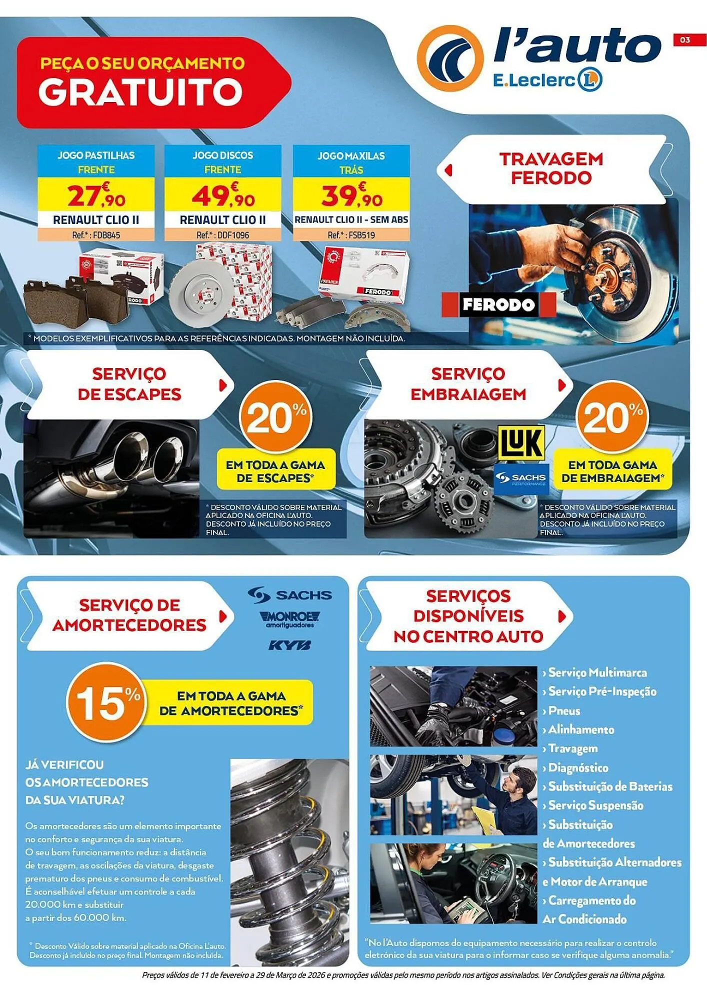 Folheto Folheto E.Leclerc de 11 de fevereiro até 29 de março 2026 - Pagina 3