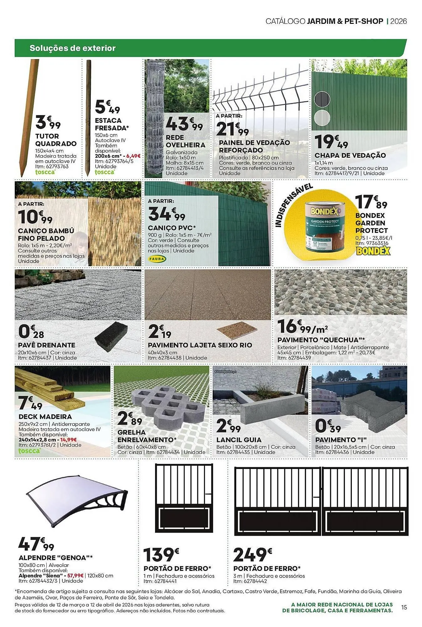 Folheto Folheto Bricomarché de 12 de março até 12 de abril 2026 - Pagina 15