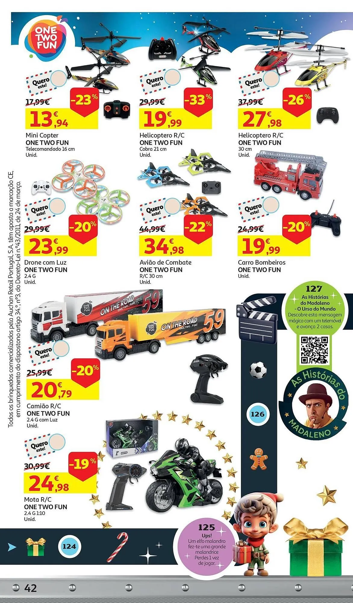 Folheto Folheto Auchan de 5 de novembro até 9 de dezembro 2025 - Pagina 42