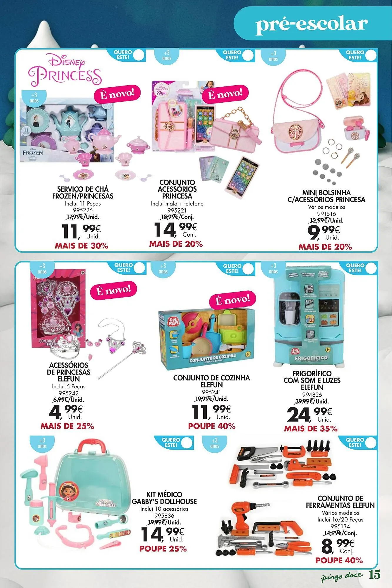 Folheto Folheto Pingo Doce de 18 de novembro até 5 de janeiro 2026 - Pagina 15