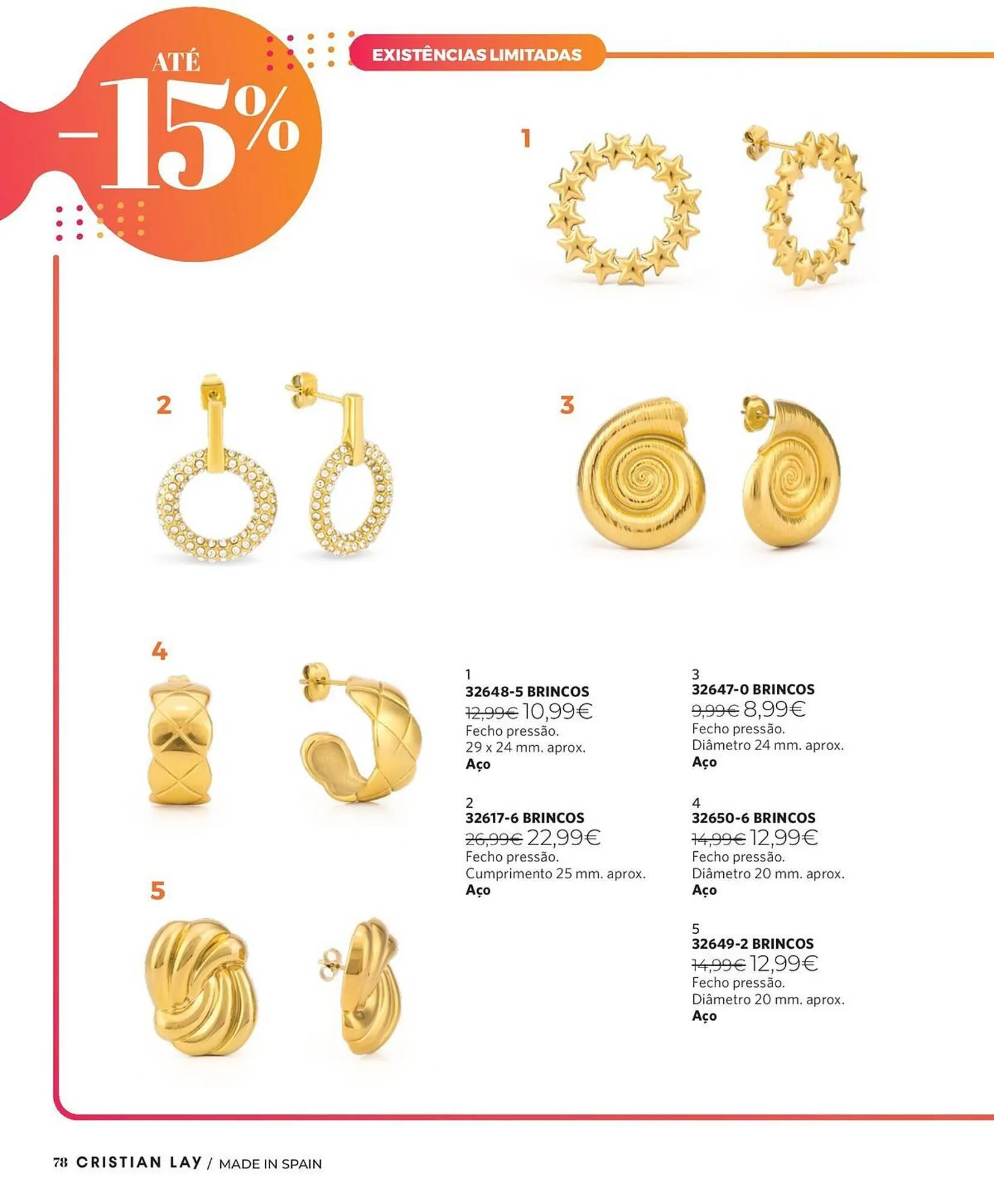 Folheto Catálogo Cristian Lay de 29 de dezembro até 18 de janeiro 2026 - Pagina 78