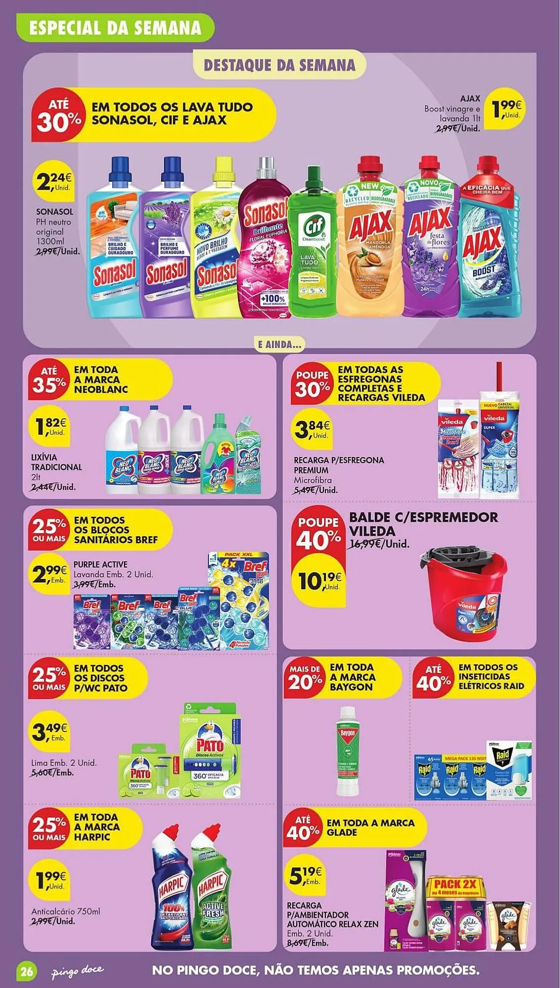 Folheto Folheto Pingo Doce de 12 de maio até 18 de maio 2026 - Pagina 26