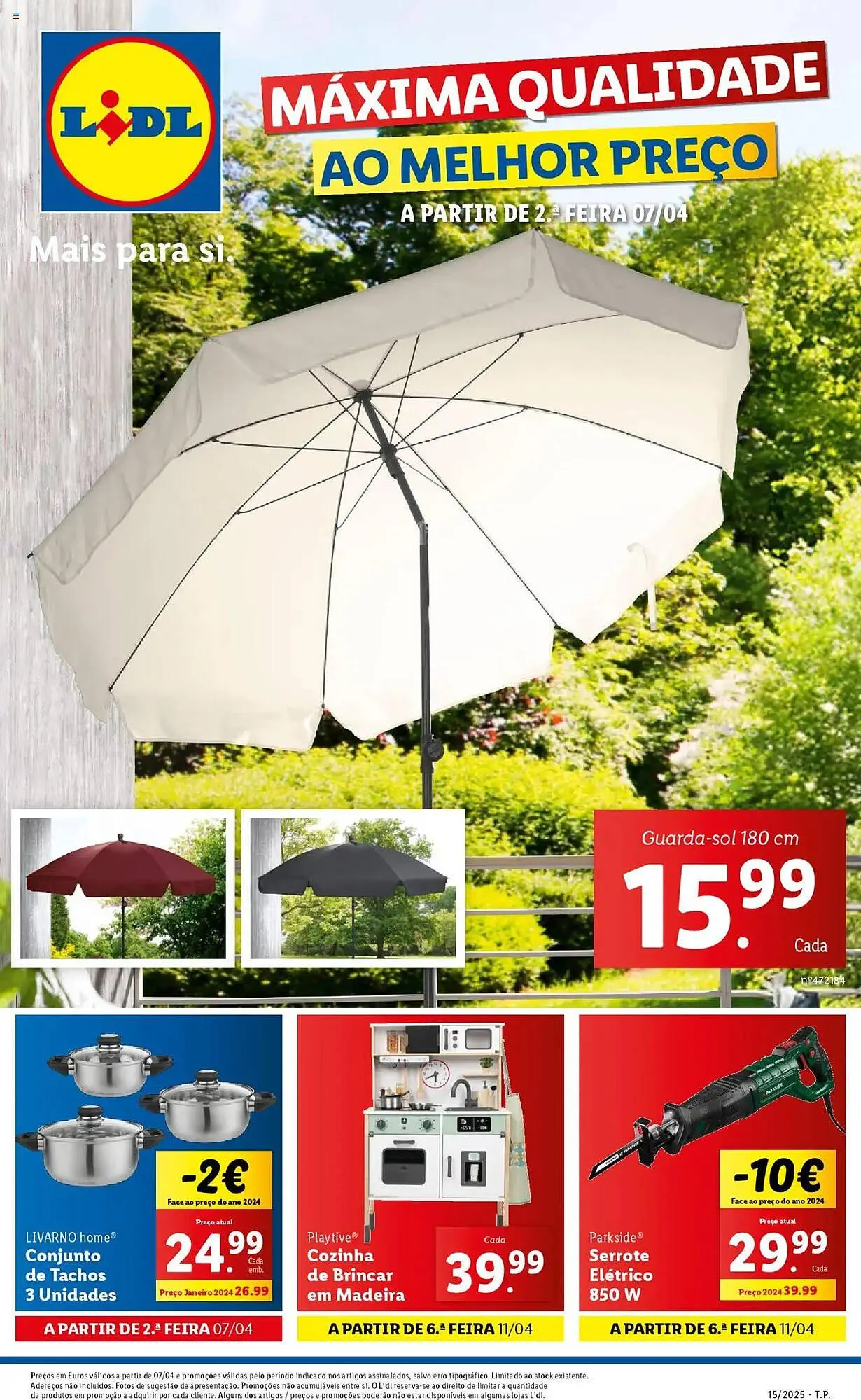 Folheto Folheto Lidl de 7 de abril até 13 de abril 2025 - Pagina 1