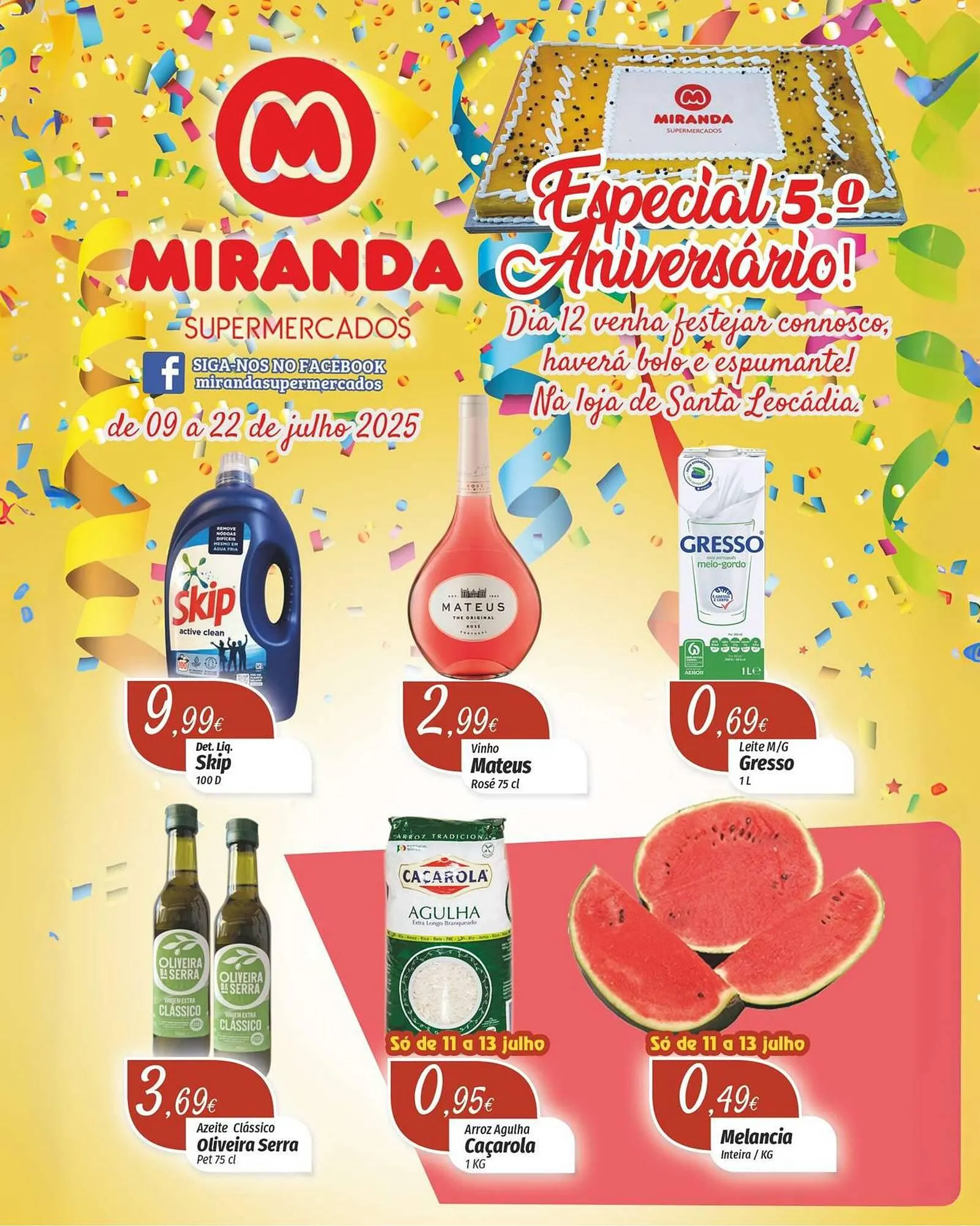 Folheto Miranda Supermercados - 1