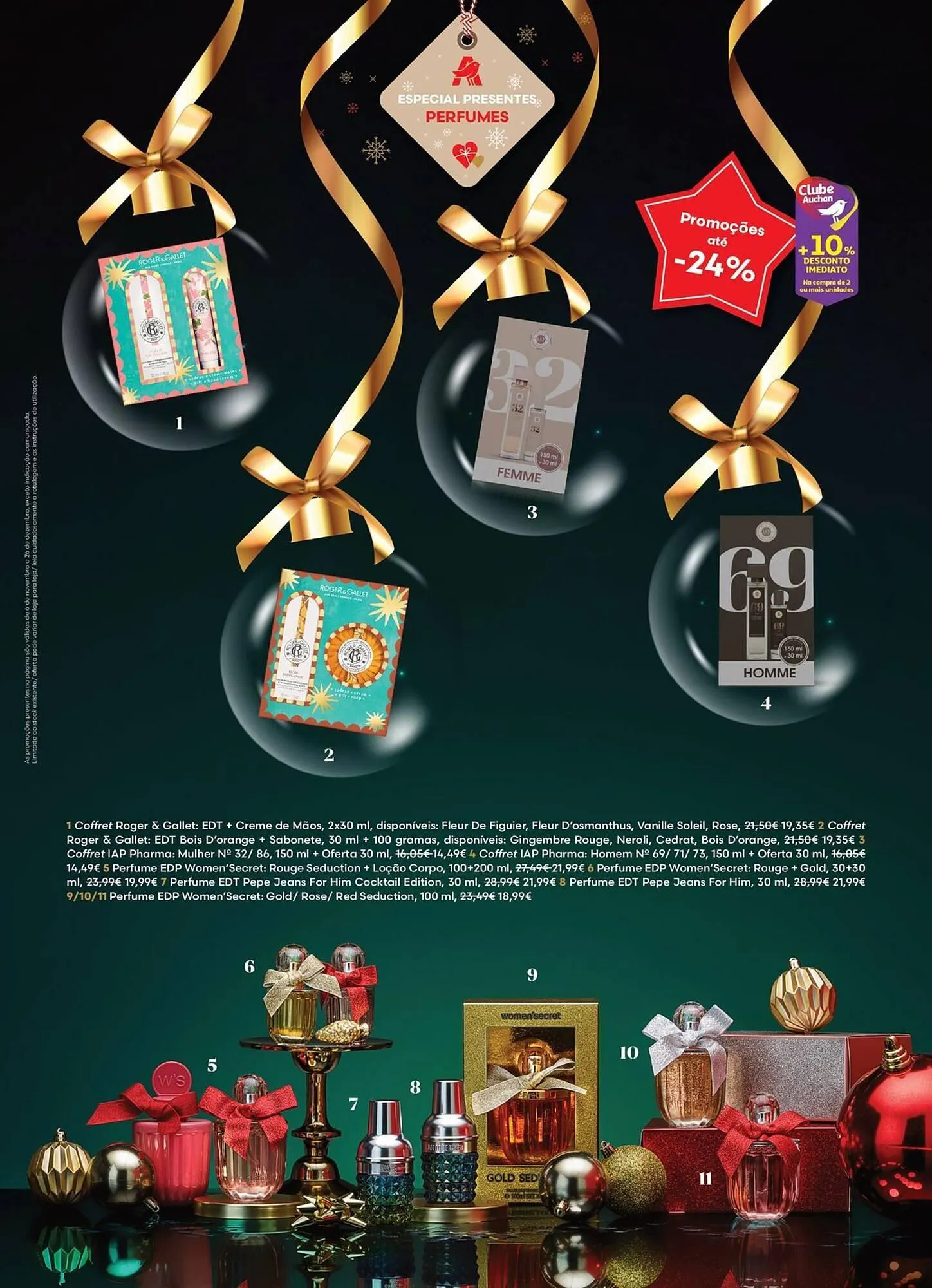 Folheto Folheto Auchan de 6 de novembro até 26 de dezembro 2025 - Pagina 9