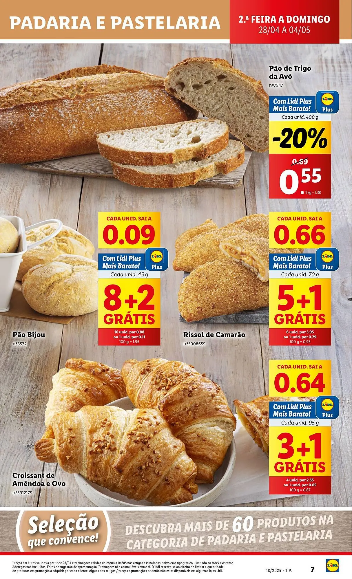 Folheto Folheto Lidl de 28 de abril até 4 de maio 2025 - Pagina 7