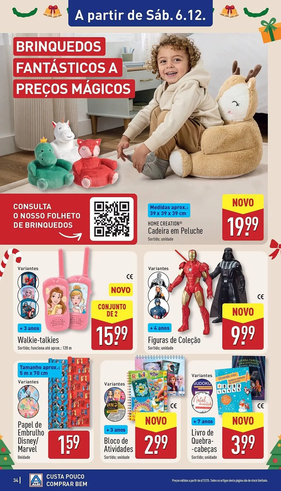 Folheto Folheto ALDI de 1 de dezembro até 7 de dezembro 2025 - Pagina 34