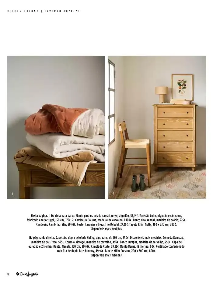 Folheto El Corte Inglés - decora oi de 30 de outubro até 28 de fevereiro 2025 - Pagina 76