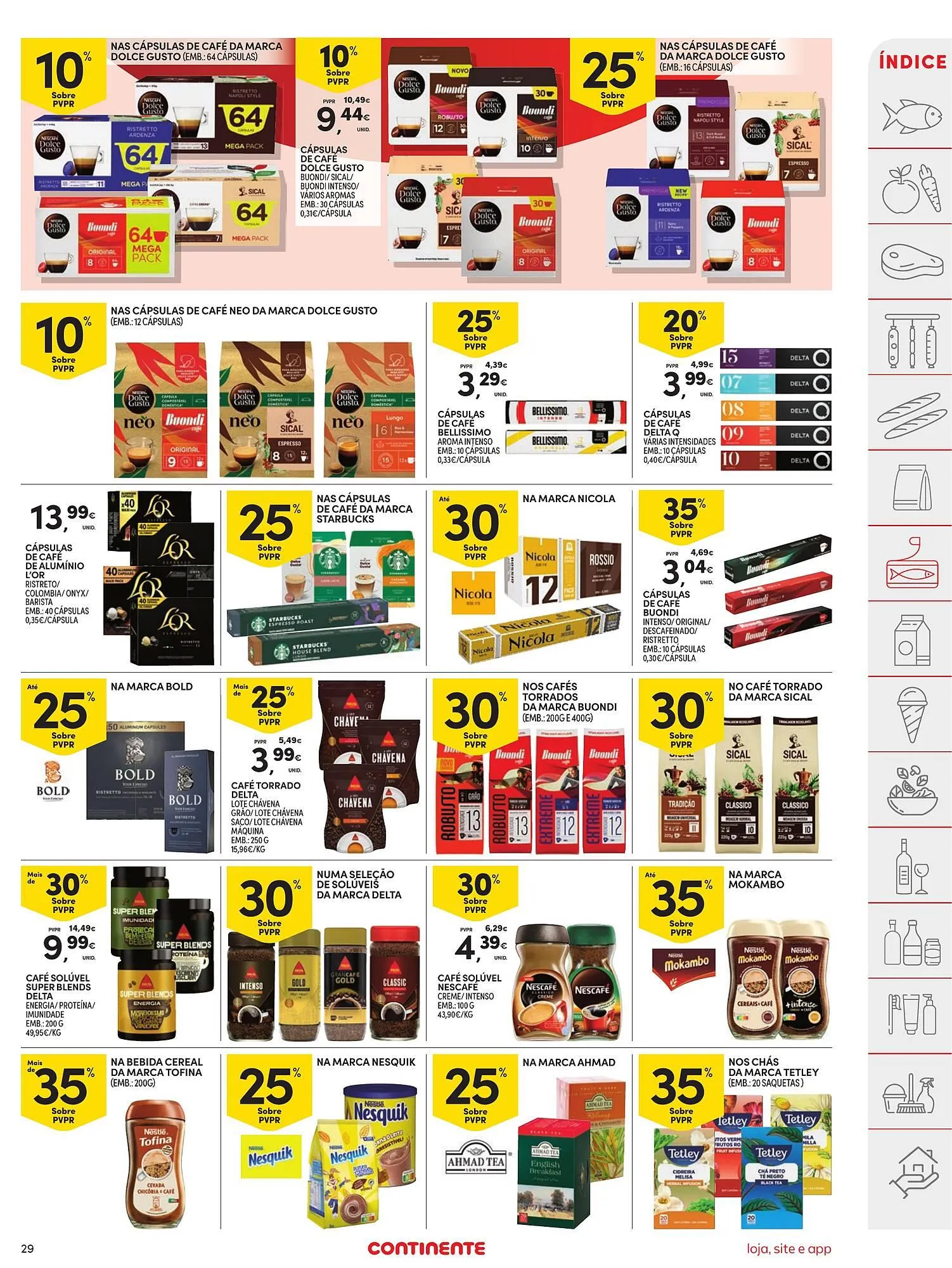 Folheto Folheto Continente de 31 de março até 6 de abril 2026 - Pagina 29