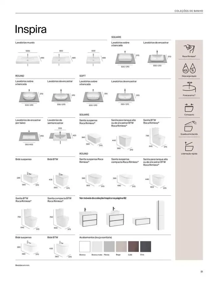 Folheto SOLUÇÕES DE BANHO  de 6 de janeiro até 31 de dezembro 2025 - Pagina 53