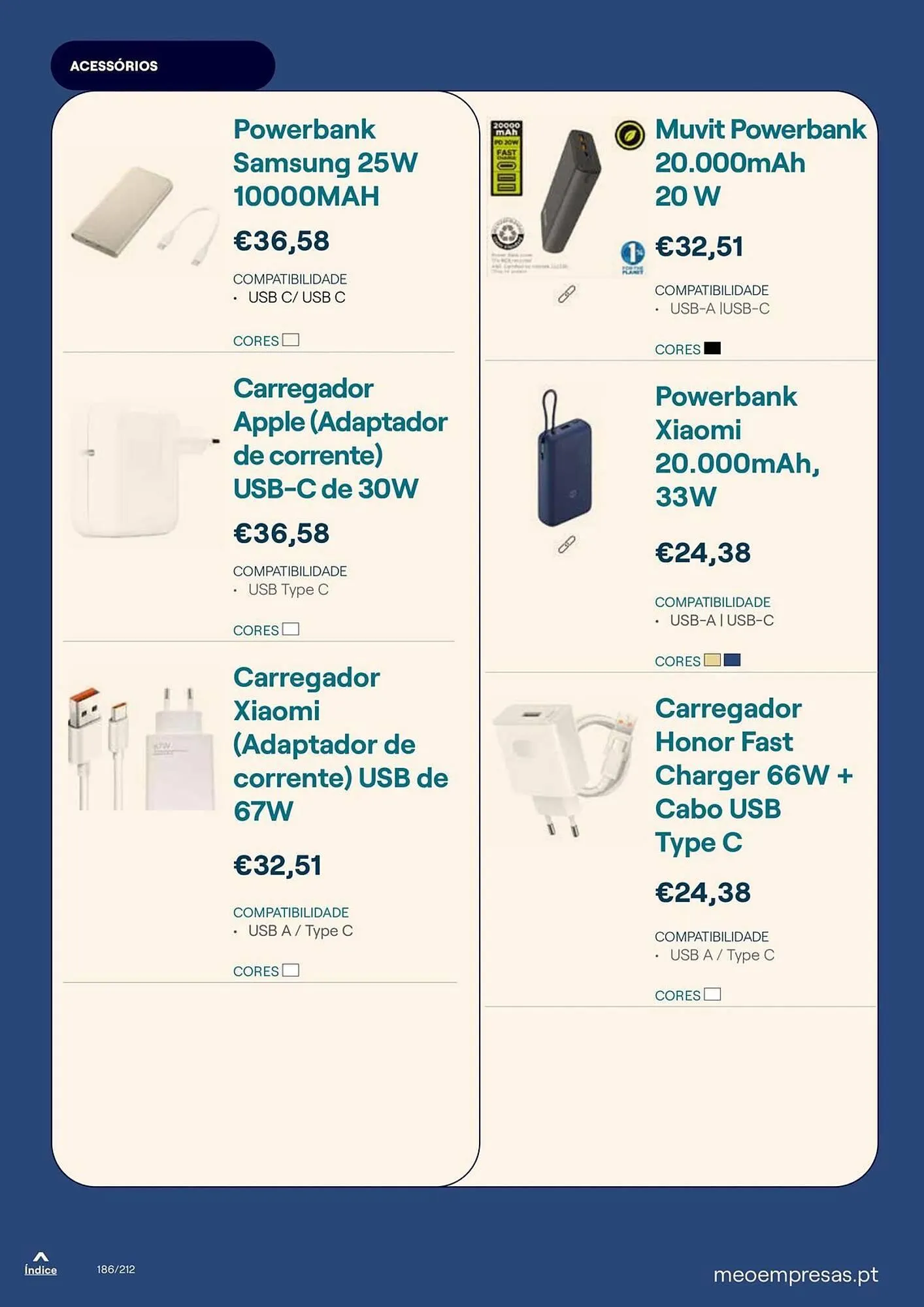 Folheto Catálogo MEO de 20 de outubro até 31 de dezembro 2025 - Pagina 186