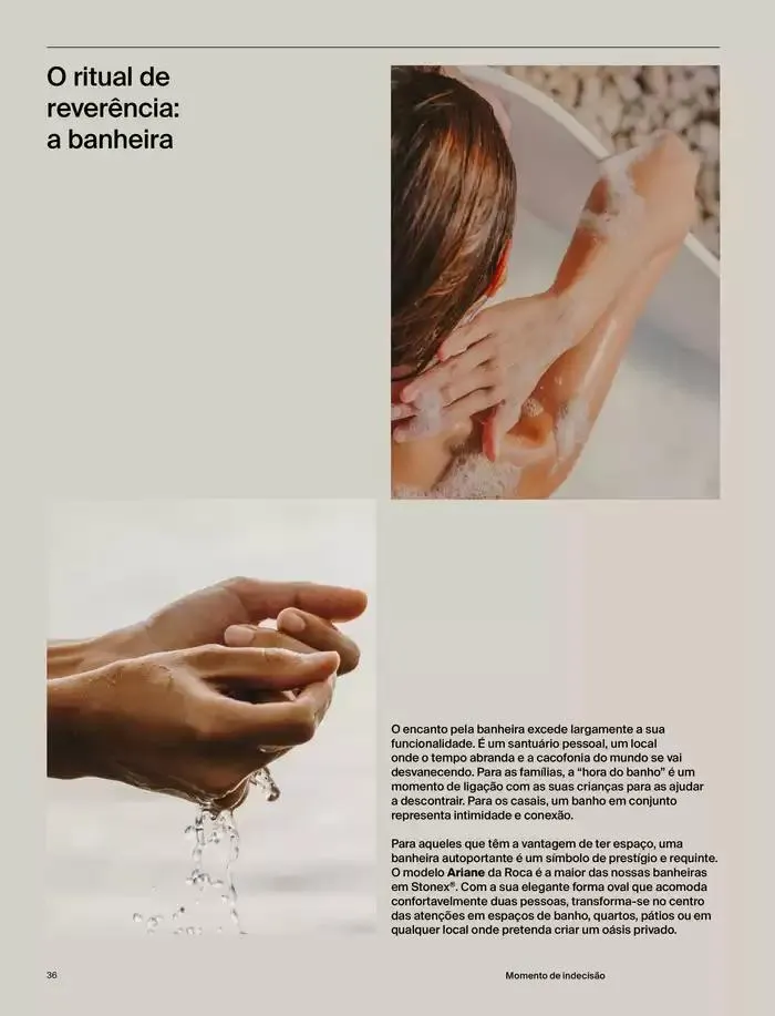 Folheto SOLUÇÕES DE BANHO  de 6 de janeiro até 31 de dezembro 2025 - Pagina 38