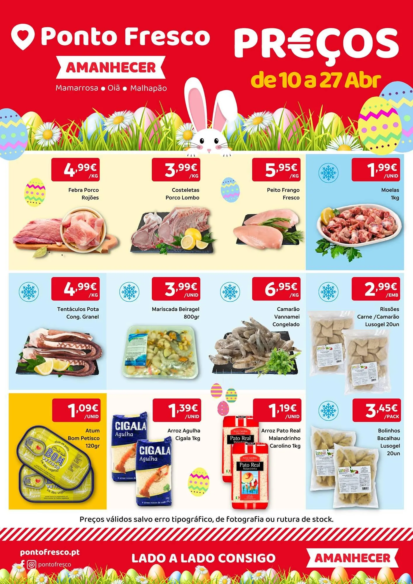 Folheto Folheto Ponto Fresco de 10 de abril até 27 de abril 2025 - Pagina 1