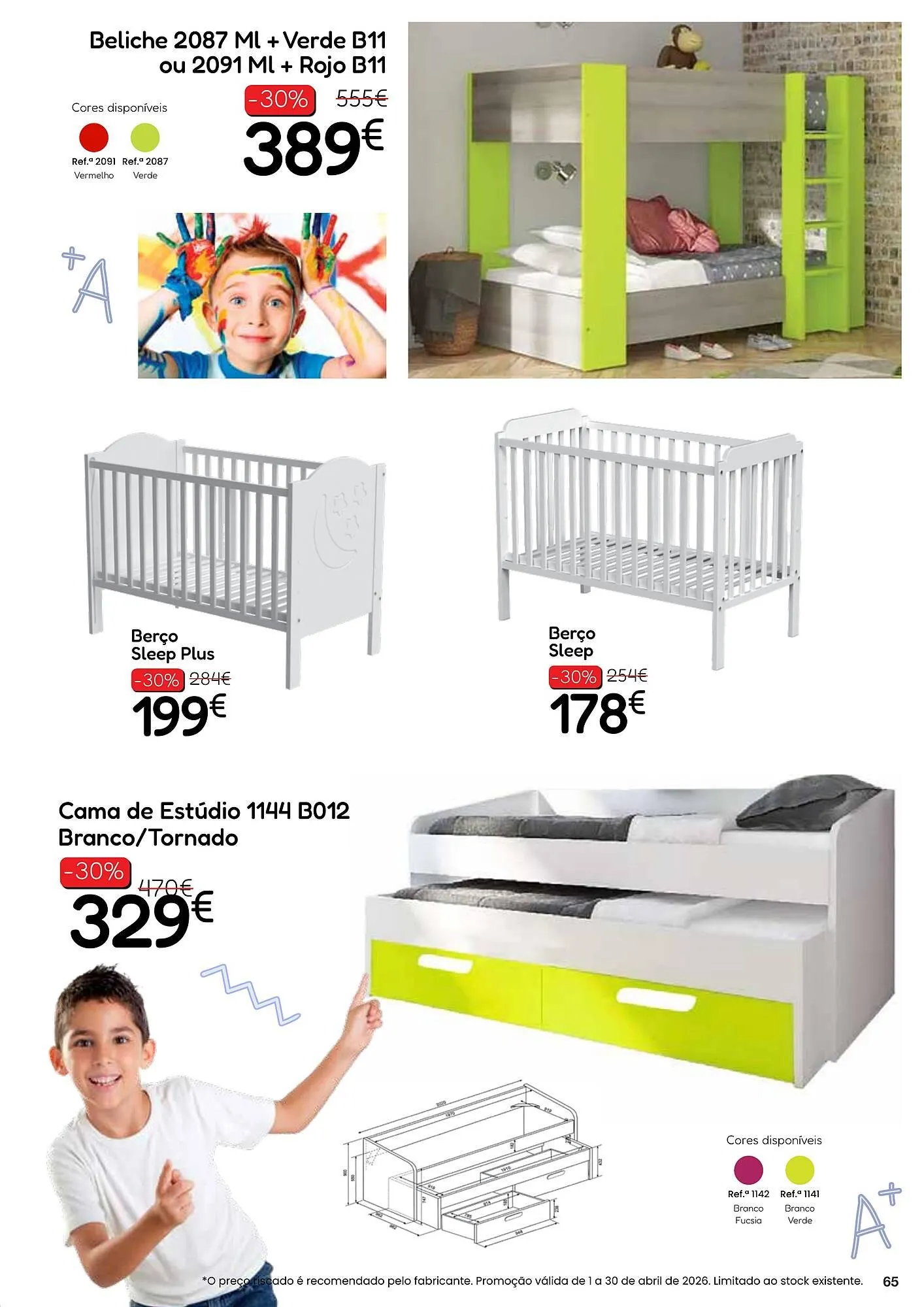 Folheto Folheto Hiper Centro do Móvel de 13 de abril até 30 de abril 2026 - Pagina 65