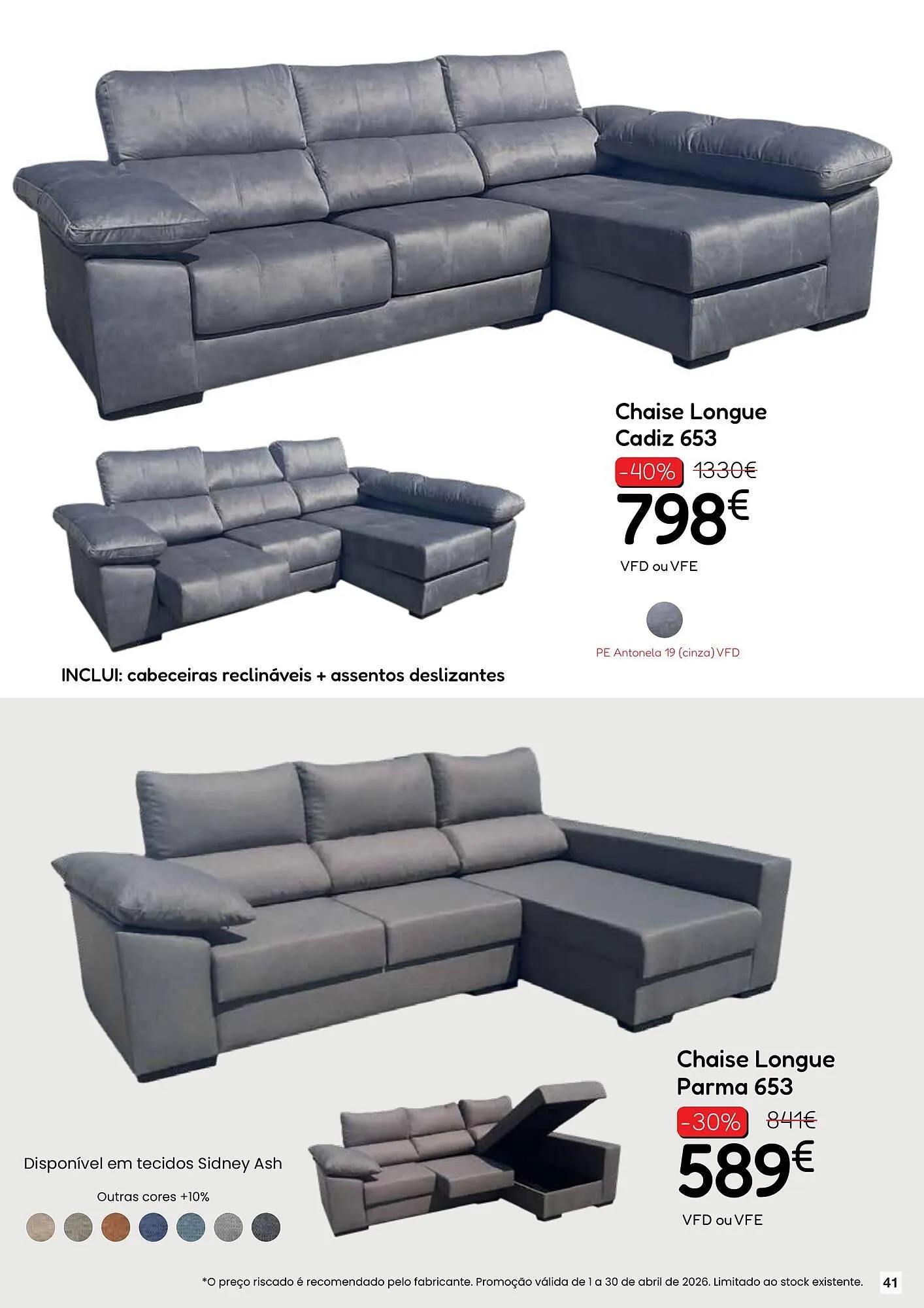 Folheto Folheto Hiper Centro do Móvel de 13 de abril até 30 de abril 2026 - Pagina 41