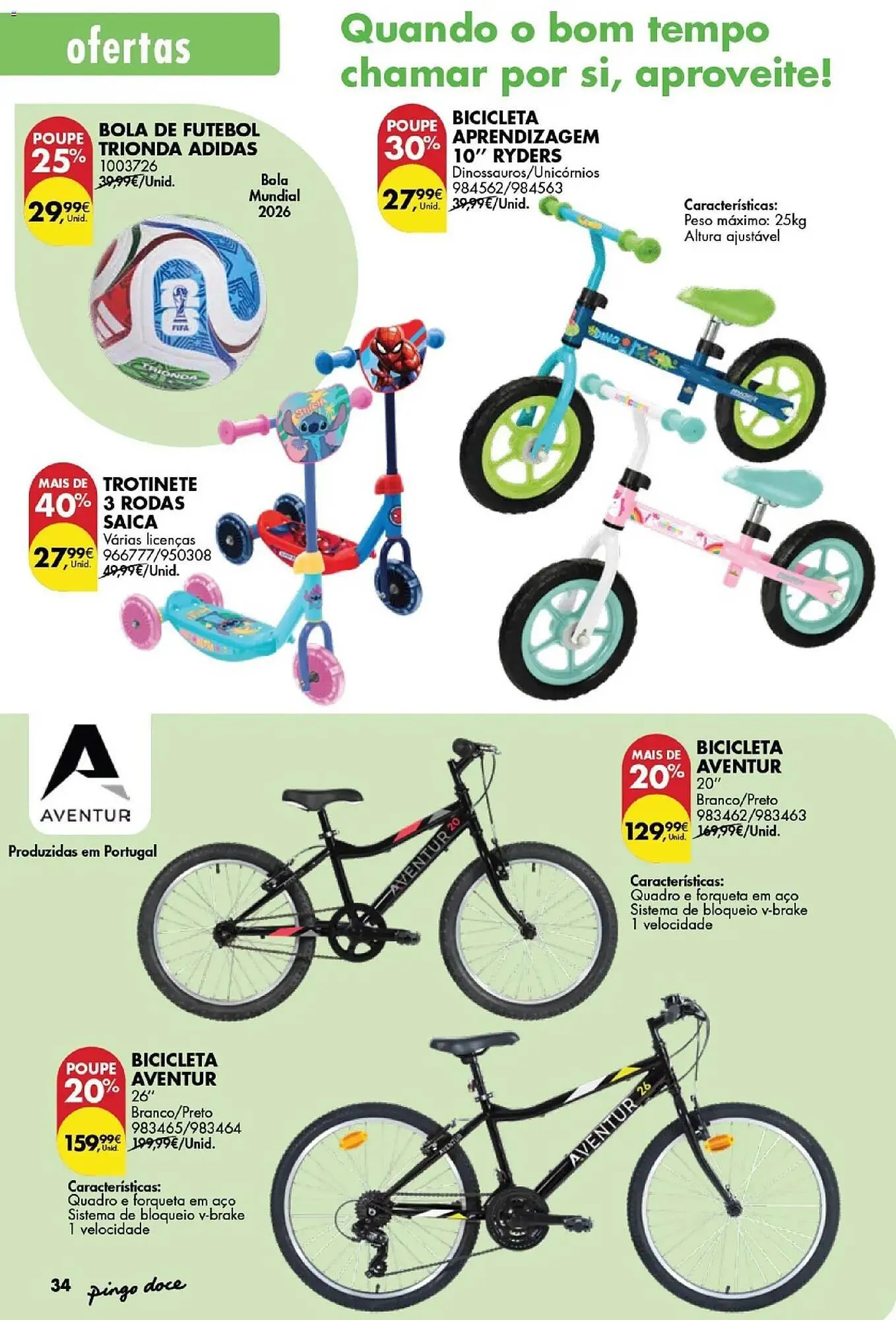 Folheto Folheto Pingo Doce de 3 de março até 7 de abril 2026 - Pagina 34