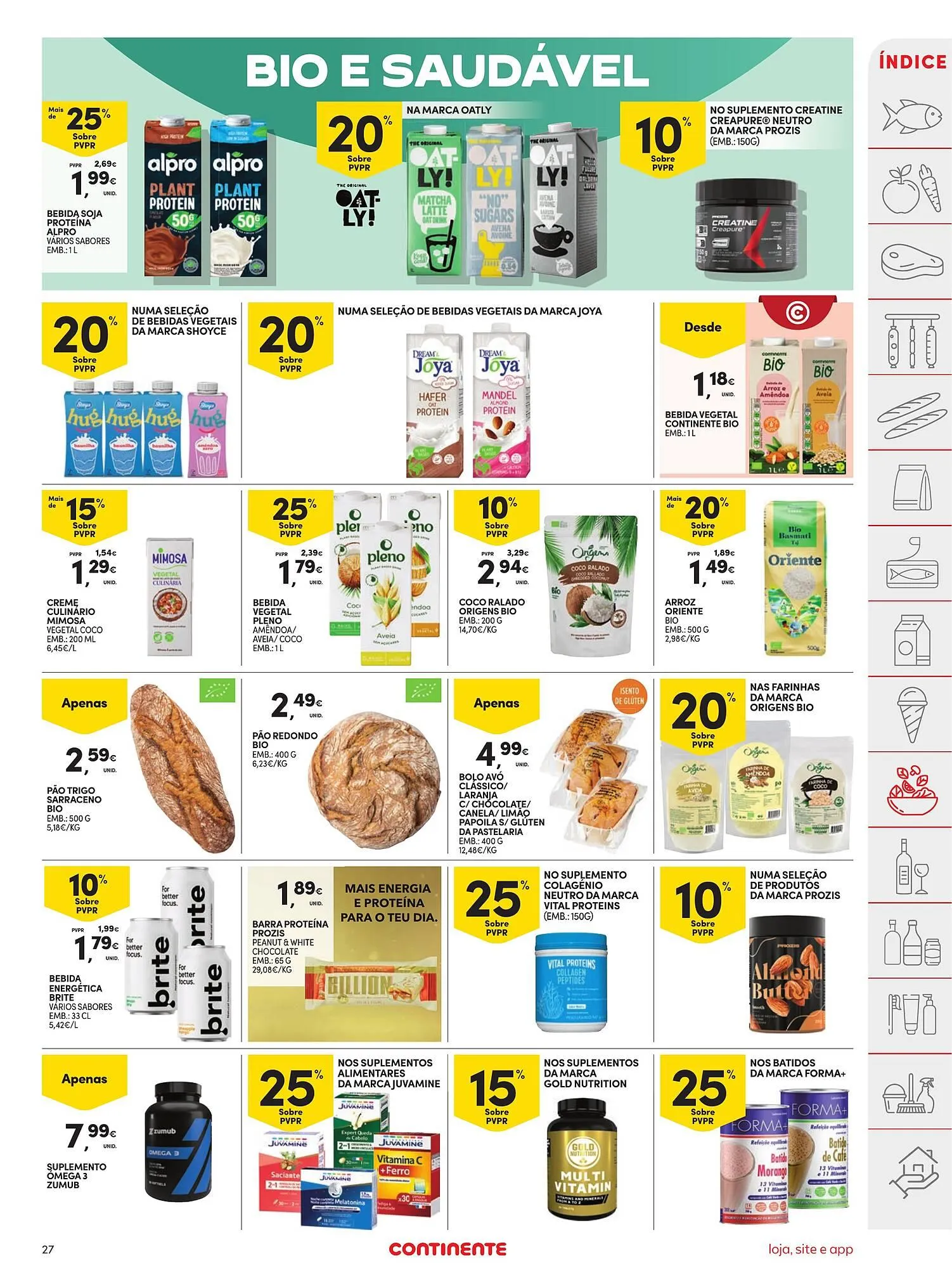 Folheto Folheto Continente de 14 de abril até 20 de abril 2026 - Pagina 27