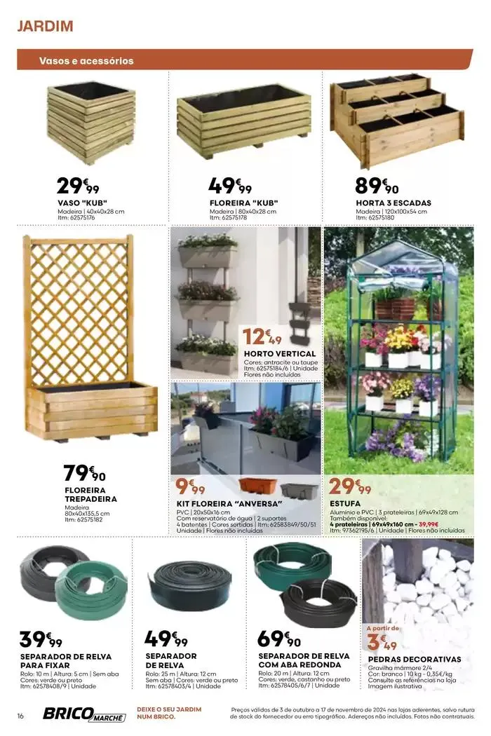 Folheto Folheto Digital - Jardim Outono/Inverno 24p Nacional de 3 de outubro até 17 de novembro 2024 - Pagina 16