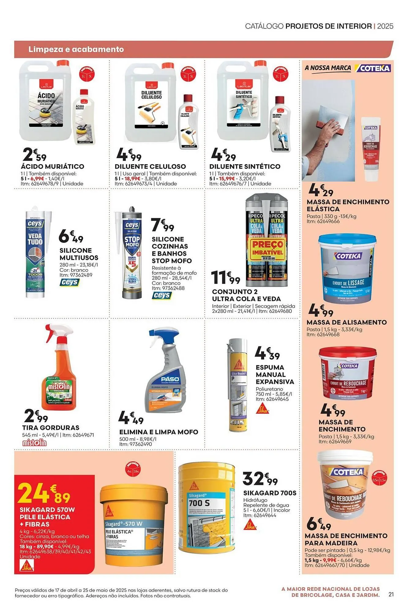 Folheto Folheto Bricomarché de 16 de abril até 25 de maio 2025 - Pagina 21