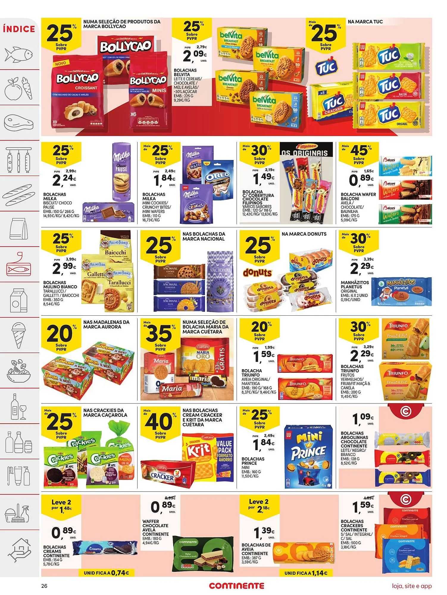 Folheto Folheto Continente de 10 de junho até 16 de junho 2025 - Pagina 26