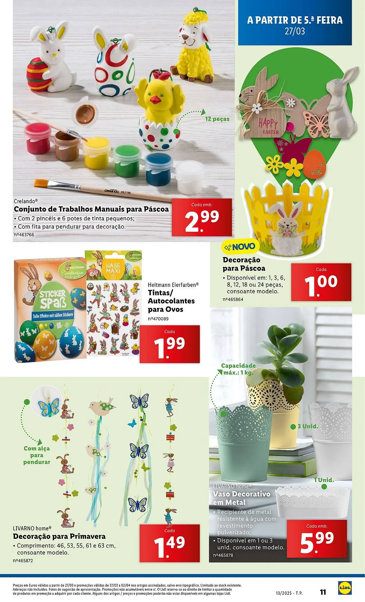 Folheto Folheto Lidl de 27 de março até 2 de abril 2025 - Pagina 11