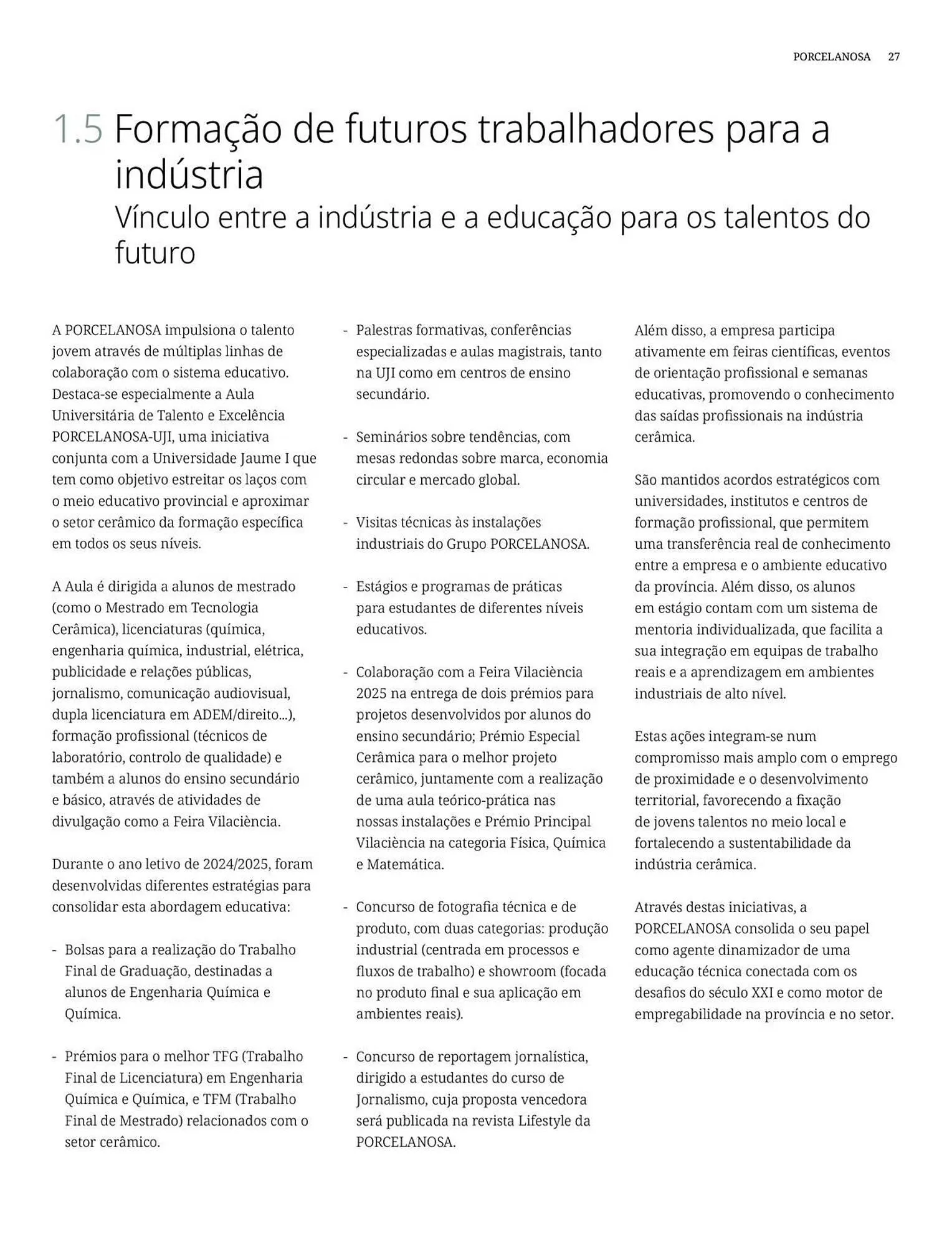 Folheto Catálogo Porcelanosa de 7 de janeiro até 31 de dezembro 2026 - Pagina 27