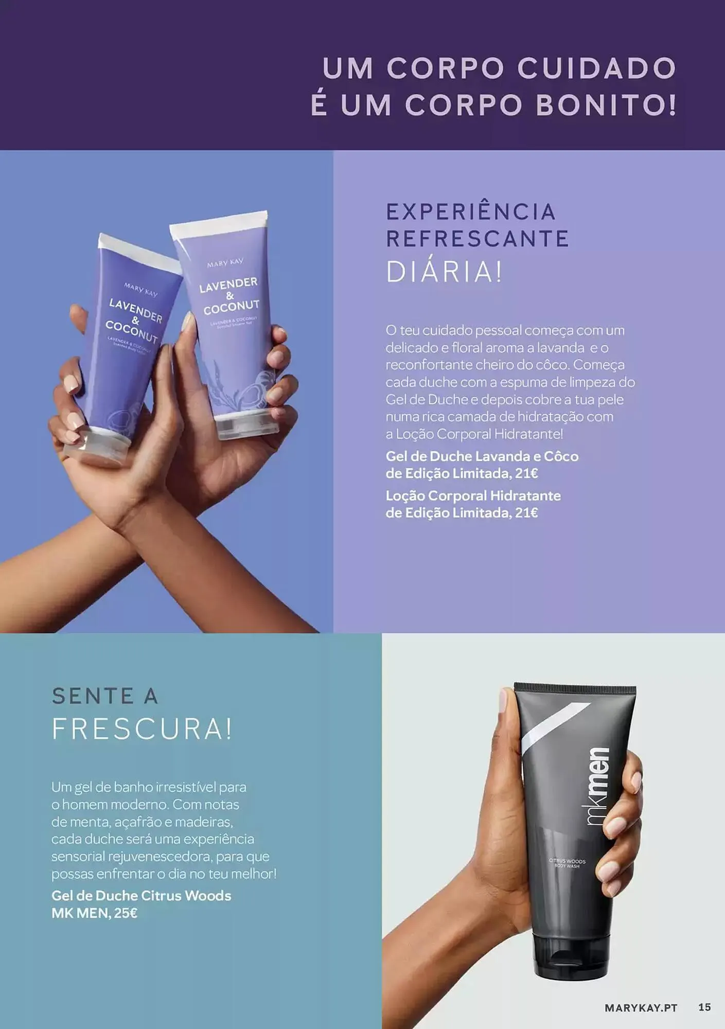 Folheto Folheto Mary Kay de 16 de janeiro até 15 de abril 2025 - Pagina 15