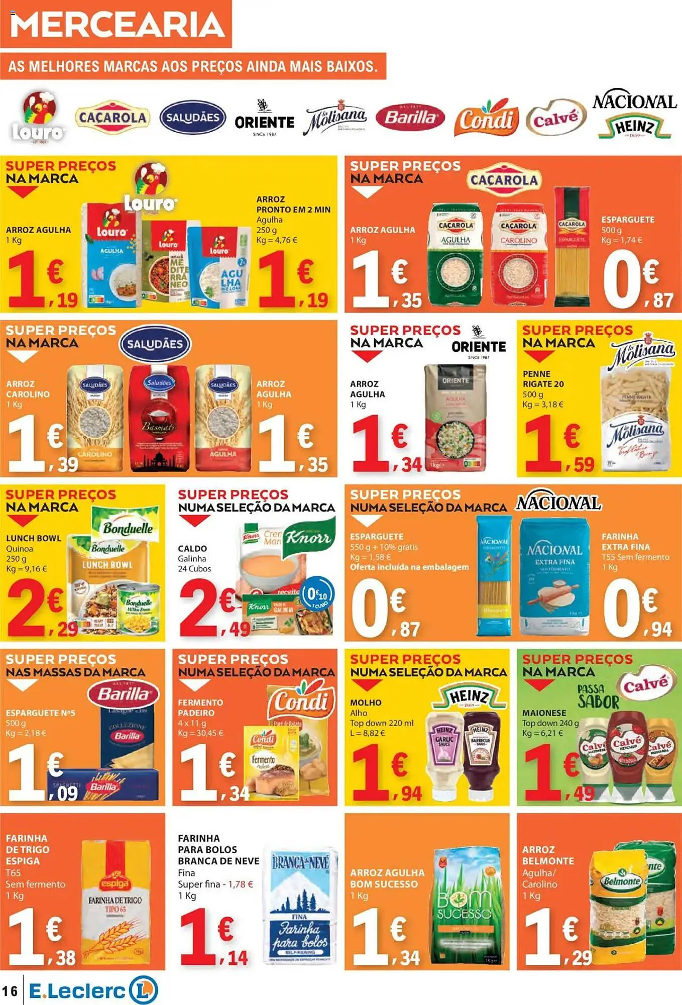 Folheto Folheto E.Leclerc de 27 de março até 2 de abril 2025 - Pagina 16