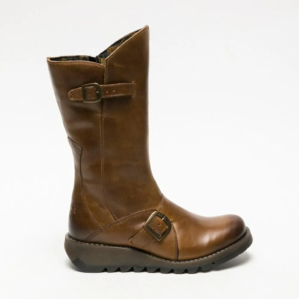 Botas Meia Fly London Mes 2 Feminino Marrom | NUEHOPR-69