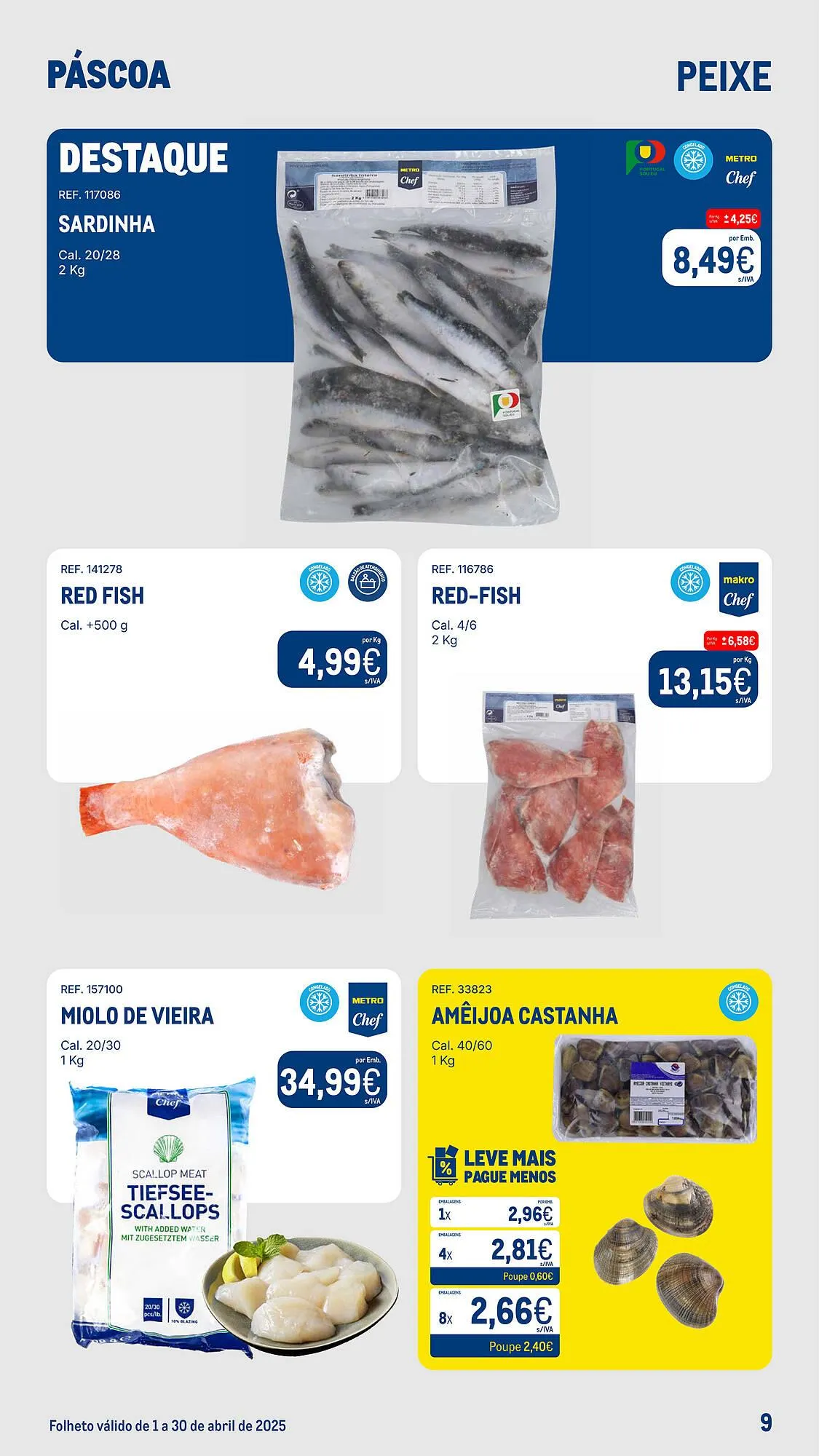 Folheto Folheto Makro de 1 de abril até 30 de abril 2025 - Pagina 9