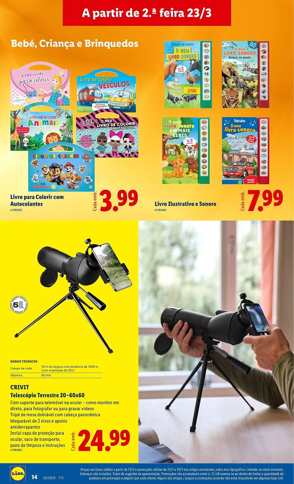 Folheto Folheto Lidl de 23 de março até 29 de março 2026 - Pagina 14