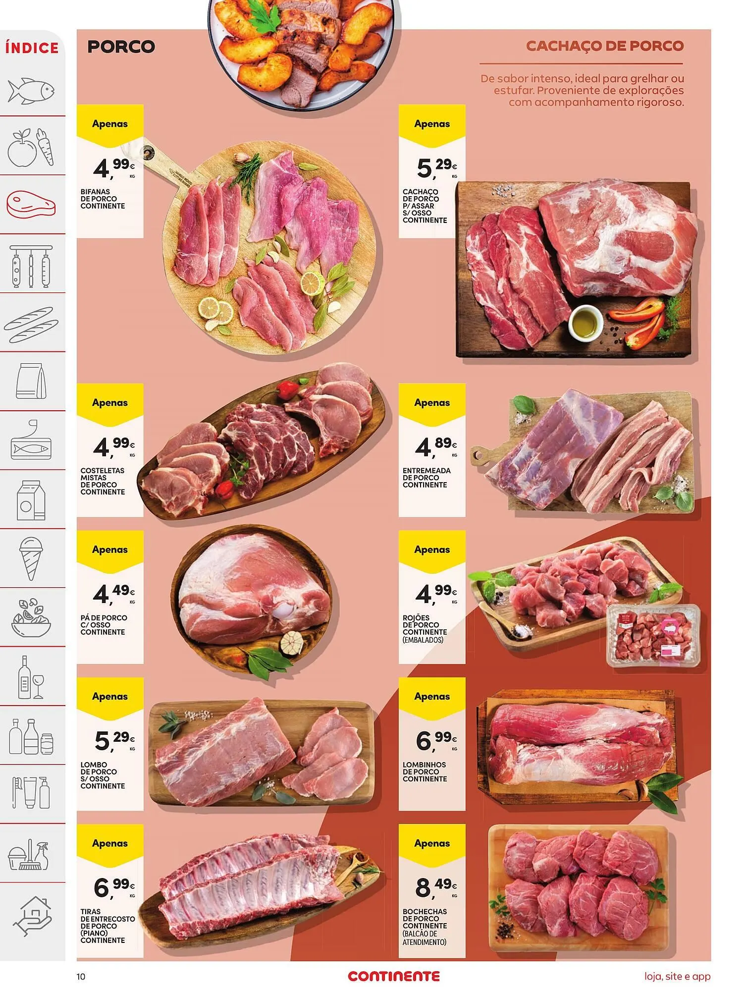 Folheto Folheto Continente de 17 de março até 23 de março 2026 - Pagina 10