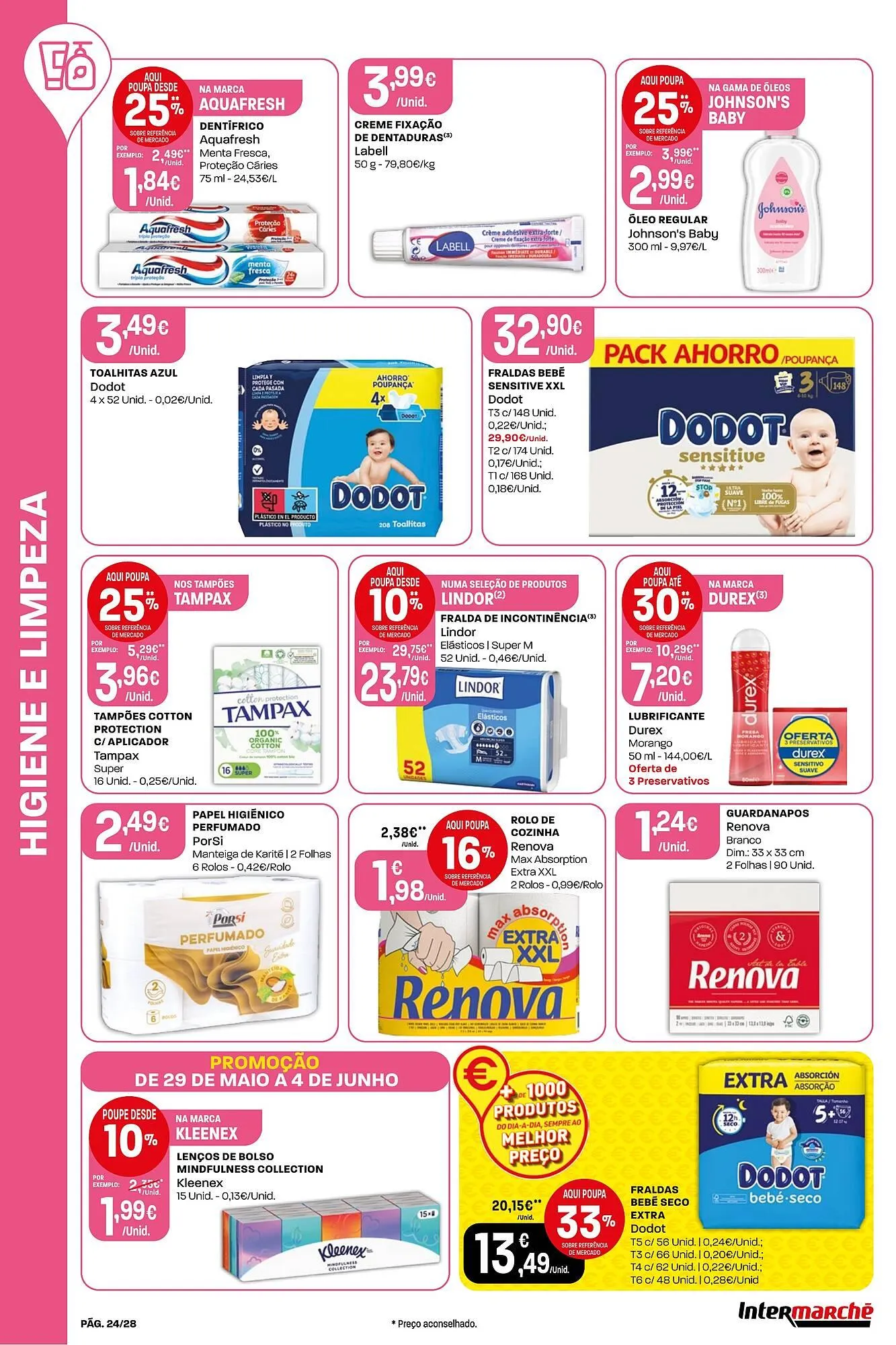 Folheto Folheto Intermarché de 29 de maio até 4 de junho 2025 - Pagina 24