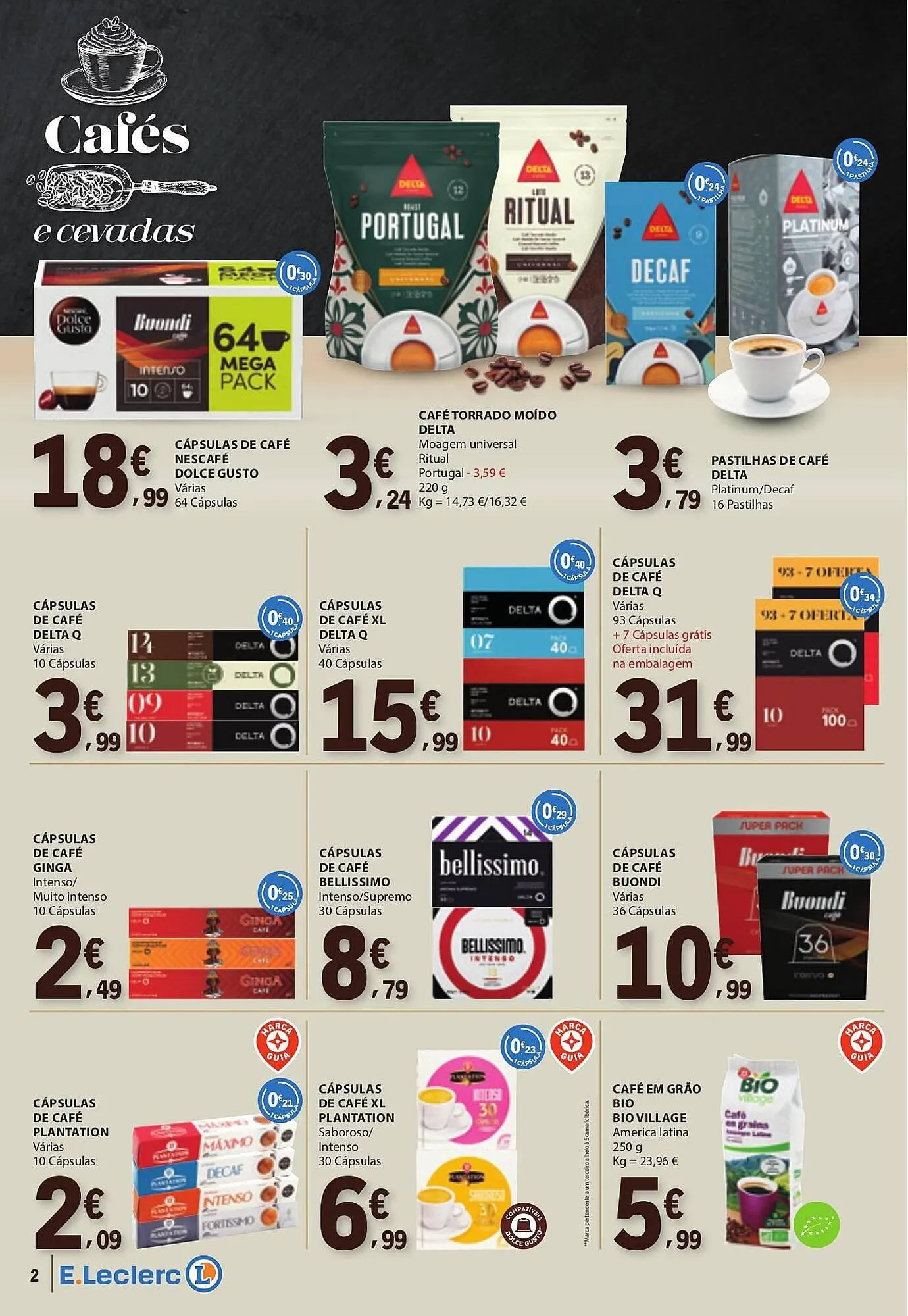 Folheto Folheto E.Leclerc de 18 de fevereiro até 1 de março 2026 - Pagina 2